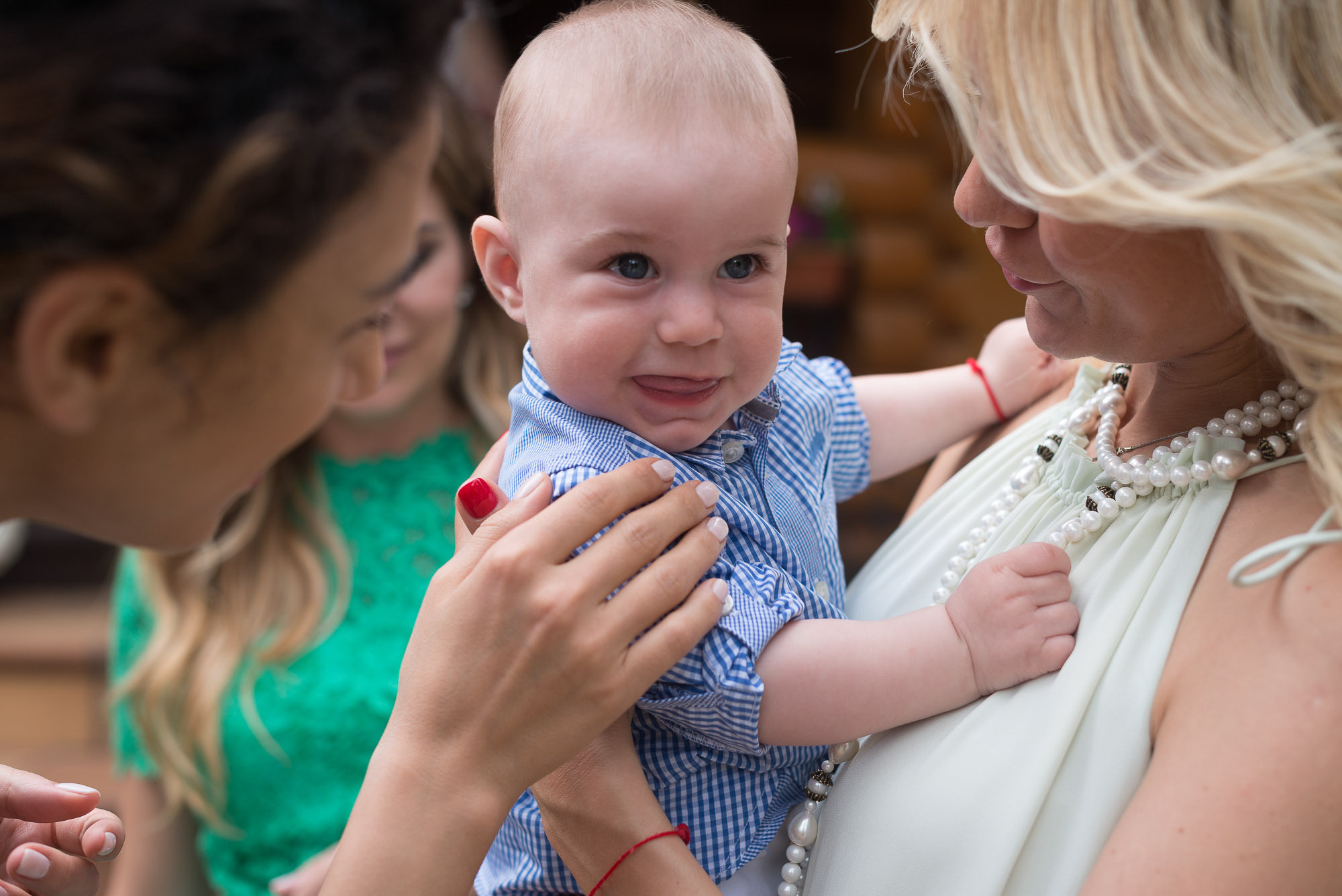 Давид 1 год. Праздник на даче. Юлия Розанова, коммерческий фоторепортаж в Москве
