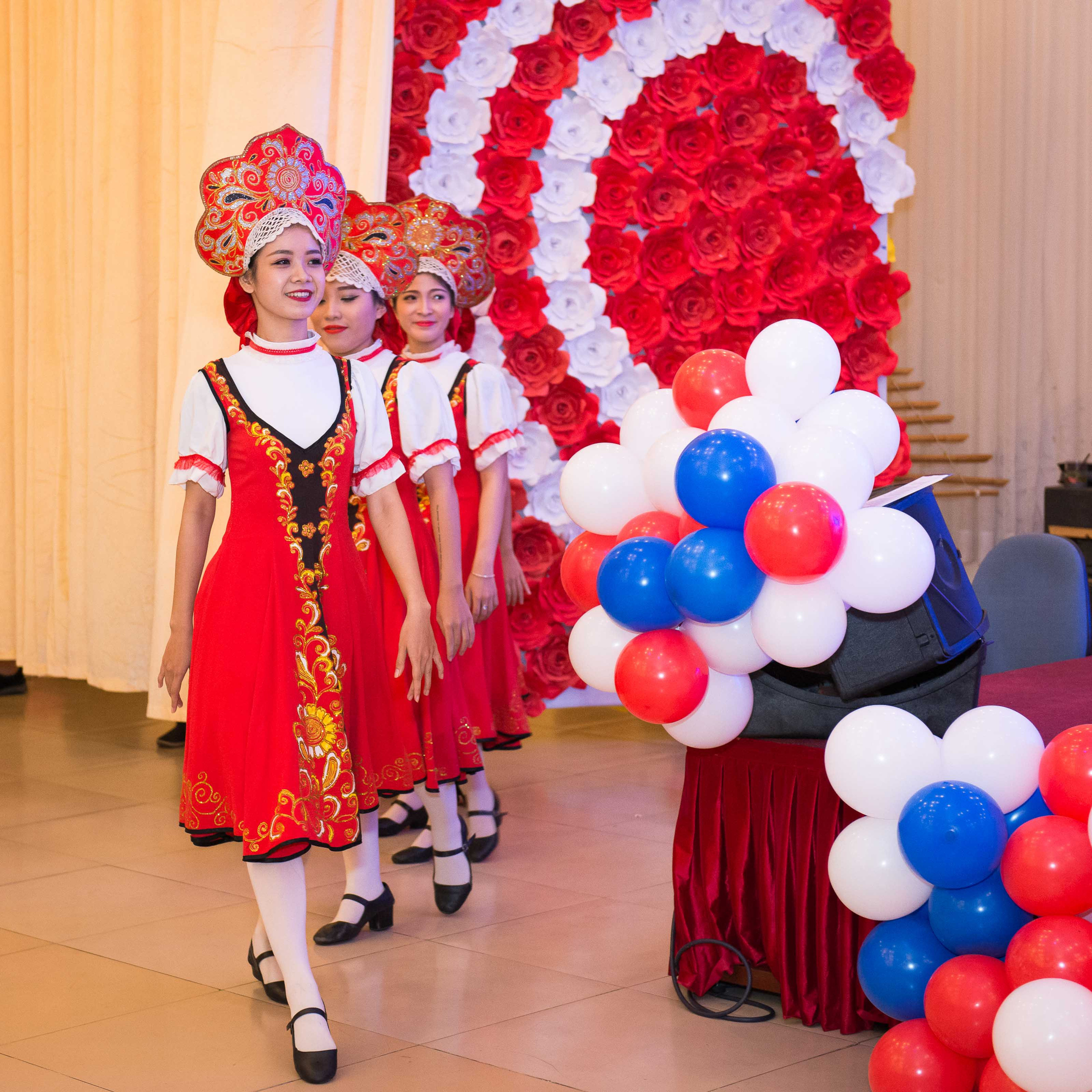 День России во Вьетнаме. Юлия Розанова, коммерческий фоторепортаж в Москве