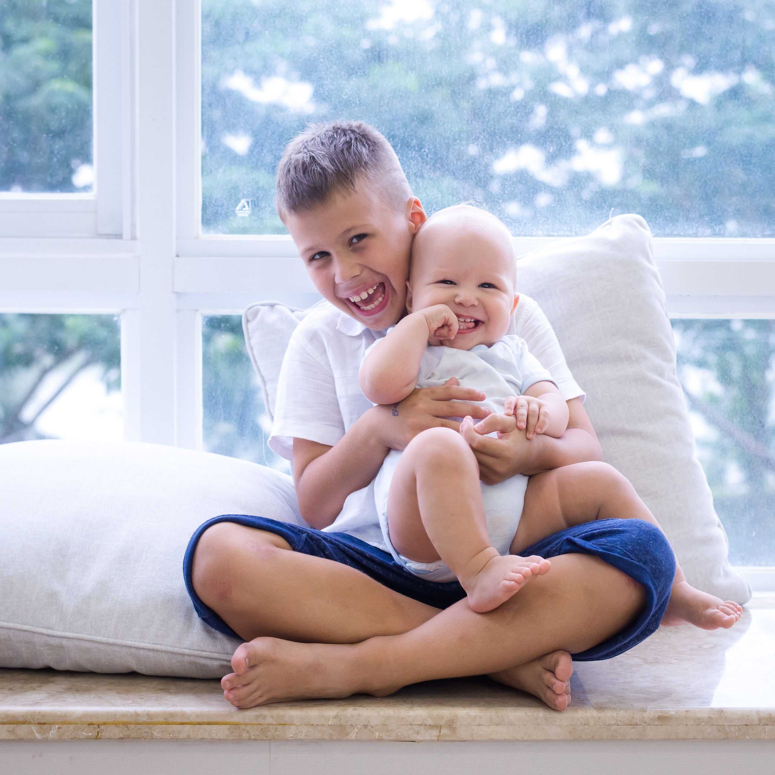 Миша и Лена, Артем 1 год. Вьетнам. Юлия Розанова, коммерческий фоторепортаж в Москве