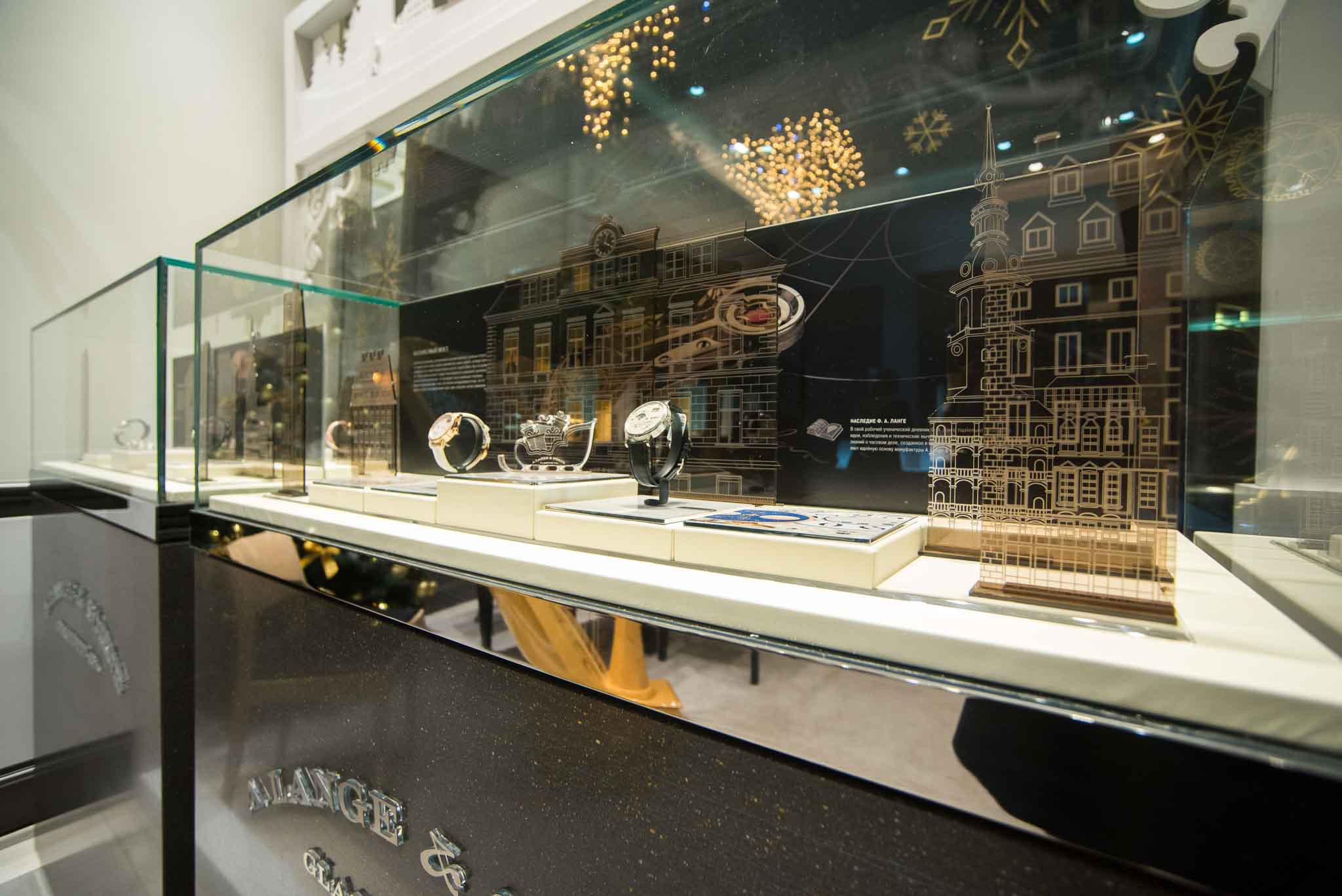 Бутик часов A.Lange & Sohne. Юлия Розанова, коммерческий фоторепортаж в Москве