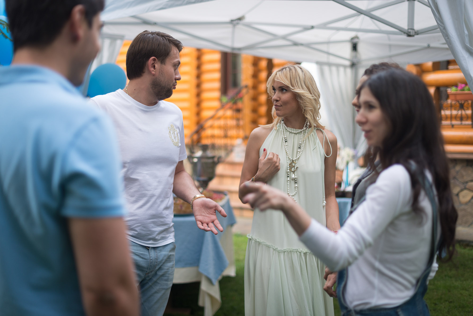 Давид 1 год. Праздник на даче. Юлия Розанова, коммерческий фоторепортаж в Москве