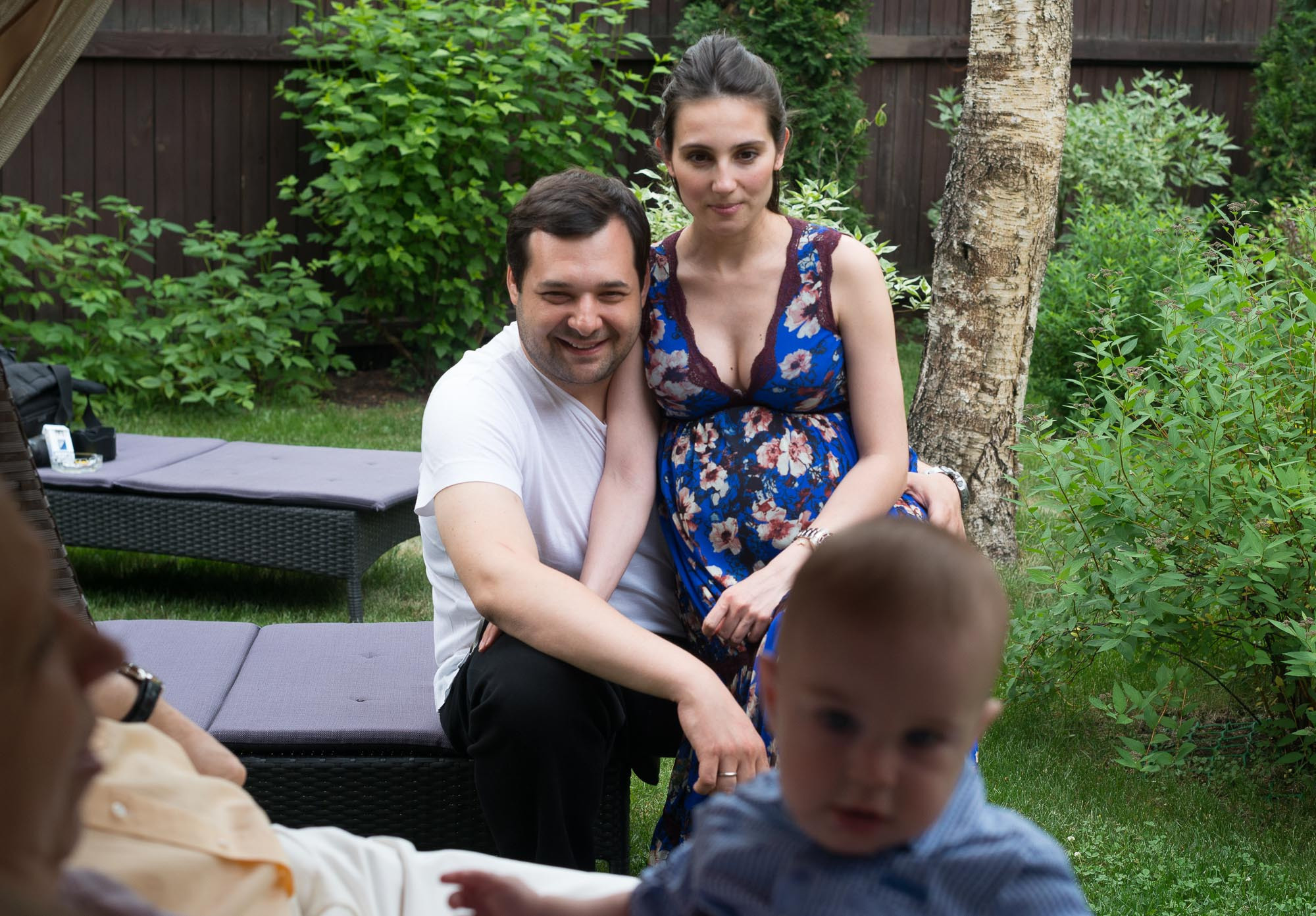 Давид 1 год. Праздник на даче. Юлия Розанова, коммерческий фоторепортаж в Москве