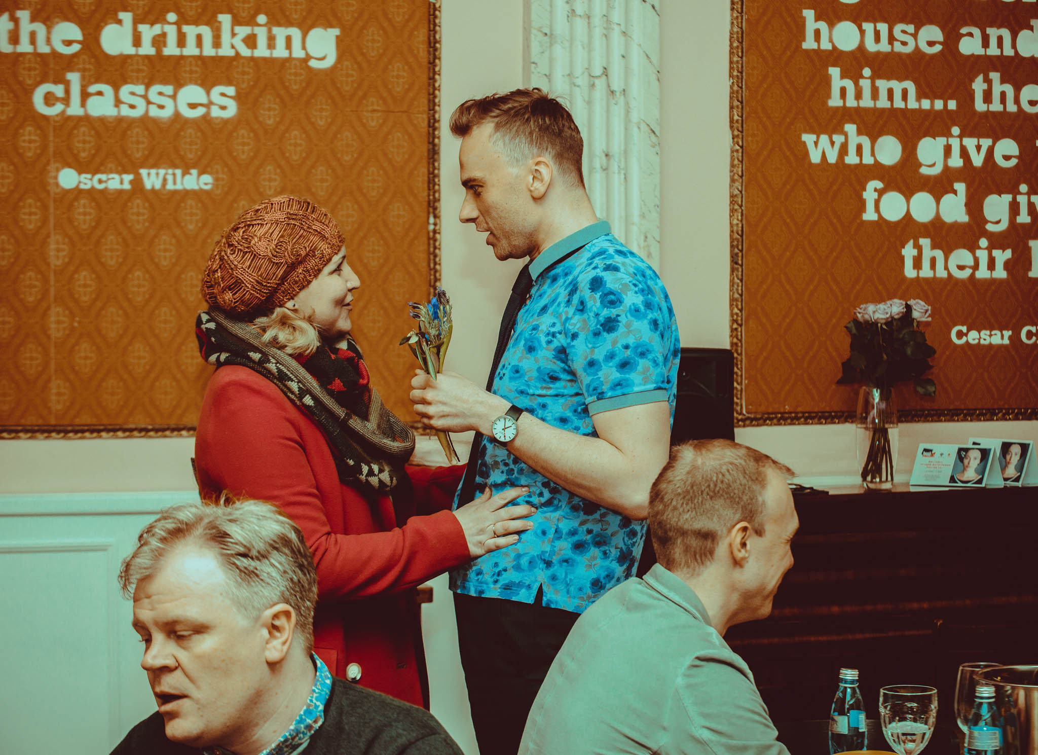 Литературный вечер в «Fat Cat». Юлия Розанова, коммерческий фоторепортаж в Москве