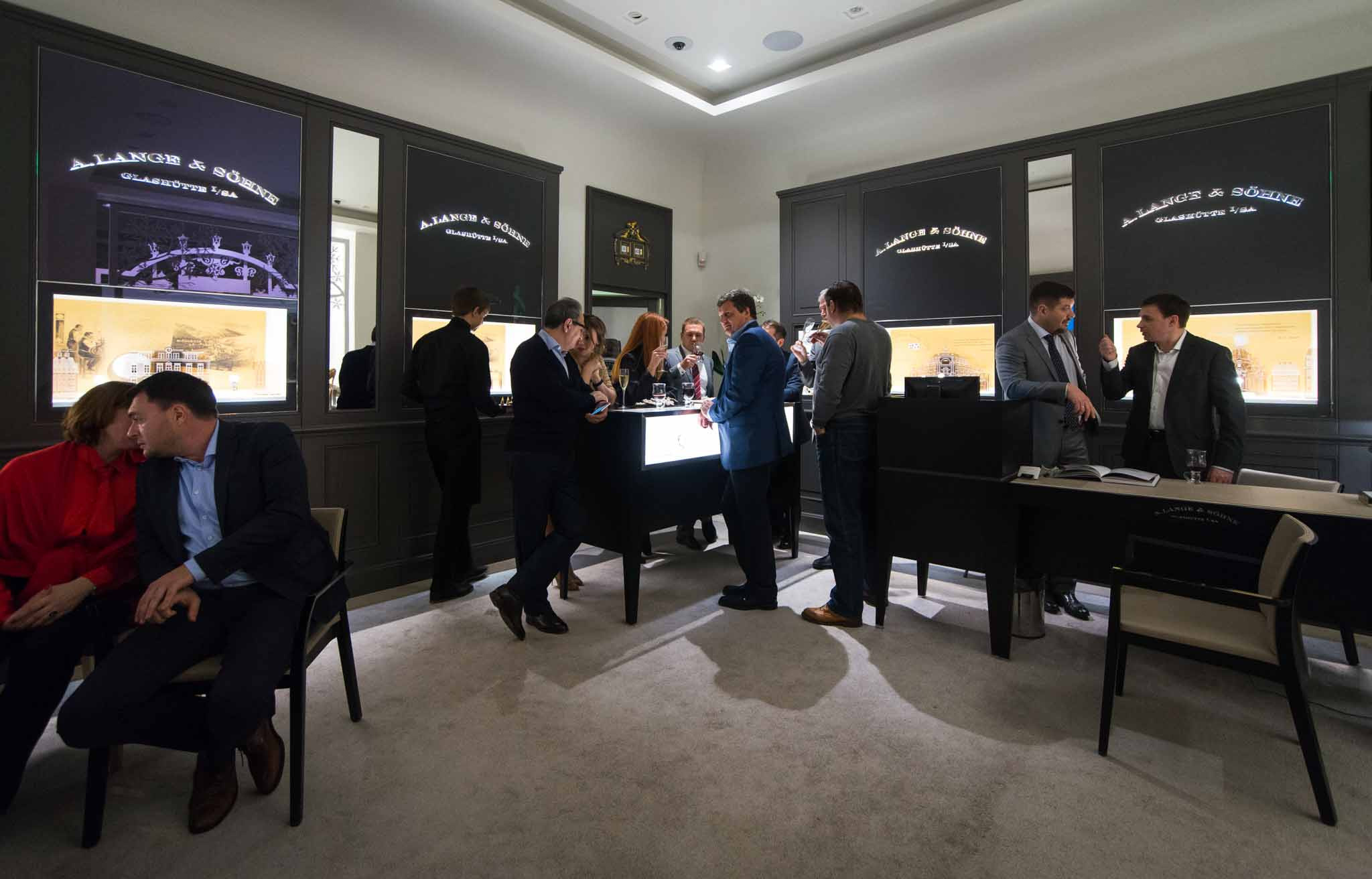 Бутик часов A.Lange & Sohne. Юлия Розанова, коммерческий фоторепортаж в Москве