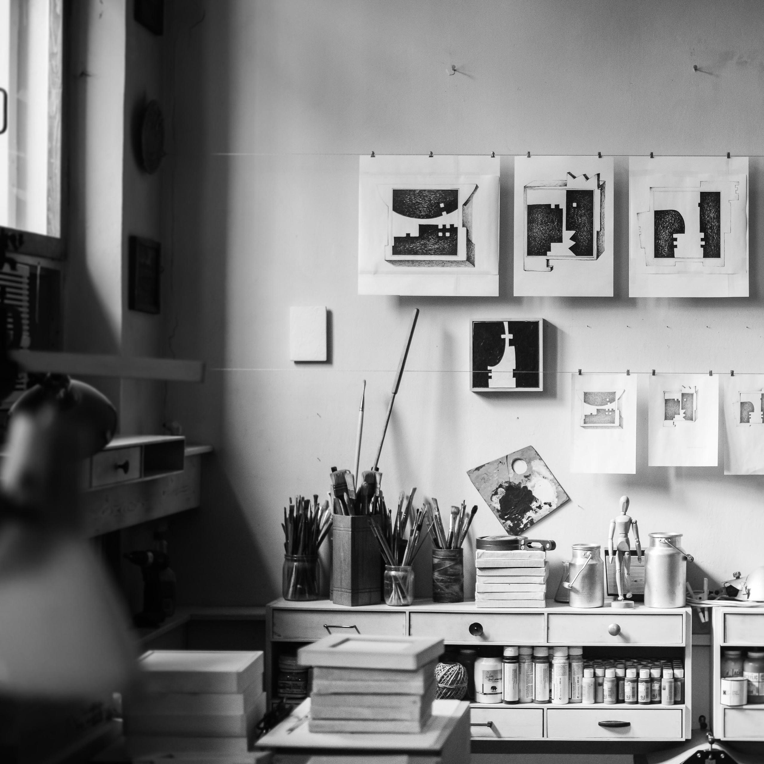 В гостях у художника '16. Юлия Розанова, коммерческий фоторепортаж в Москве