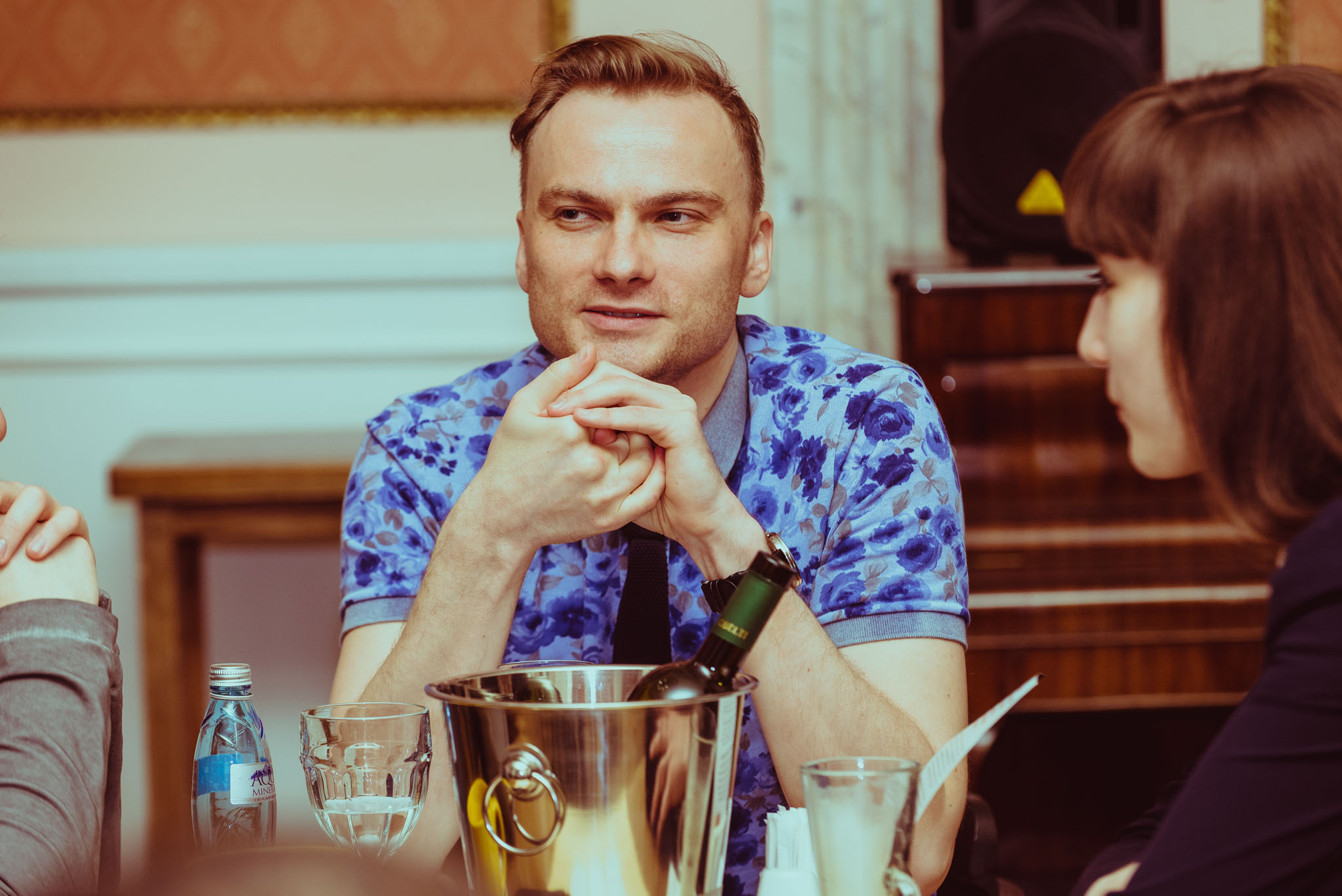 Литературный вечер в «Fat Cat». Юлия Розанова, коммерческий фоторепортаж в Москве