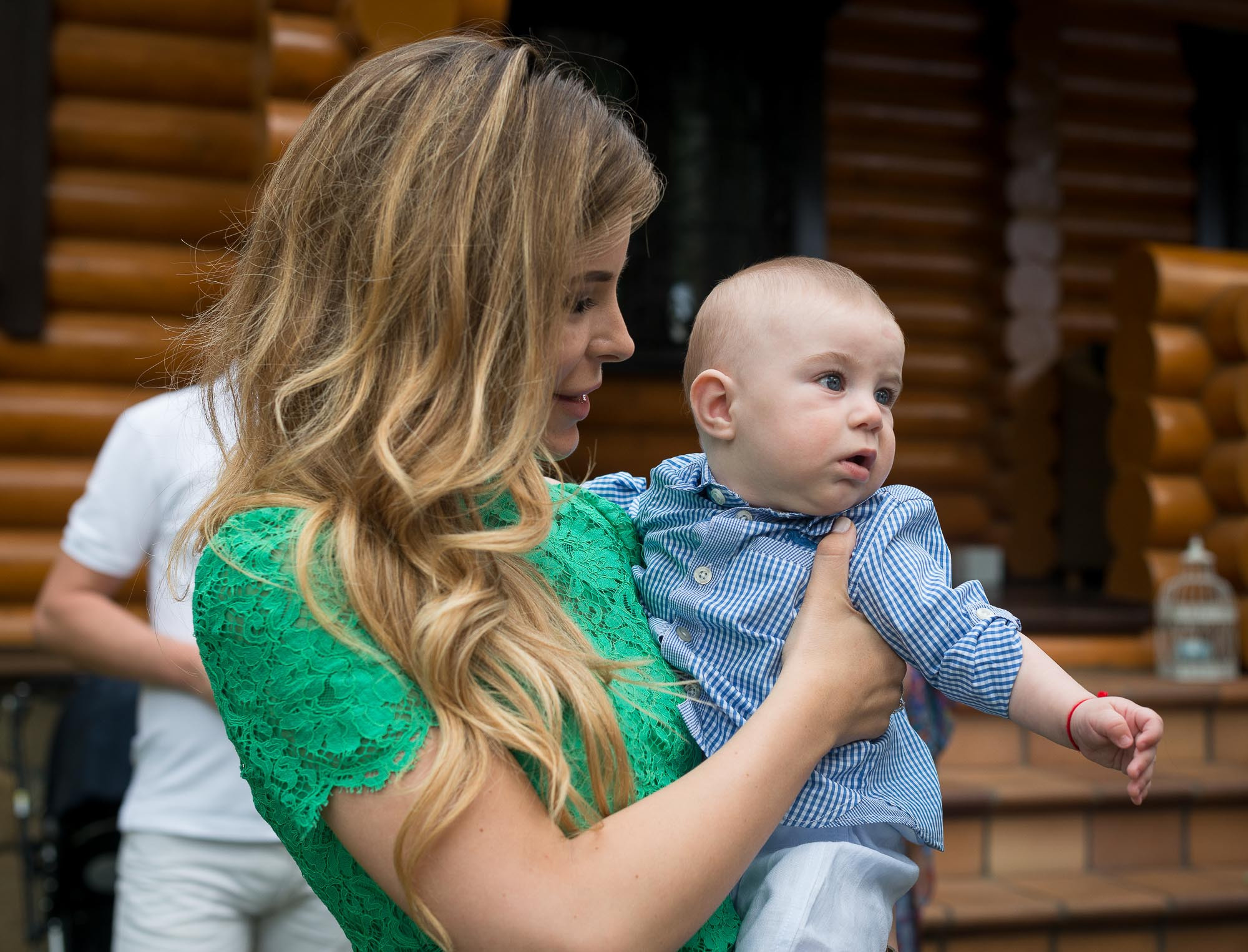 Давид 1 год. Праздник на даче. Юлия Розанова, коммерческий фоторепортаж в Москве