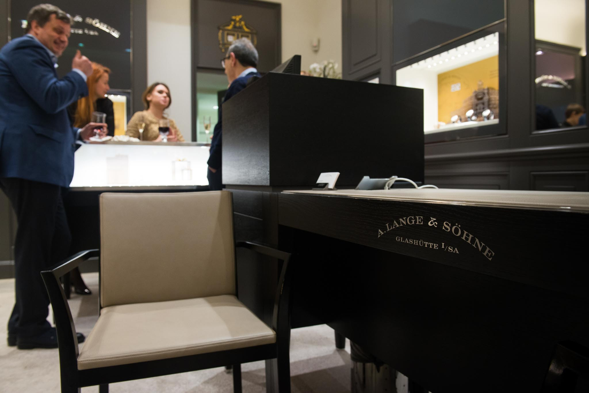 Бутик часов A.Lange & Sohne. Юлия Розанова, коммерческий фоторепортаж в Москве