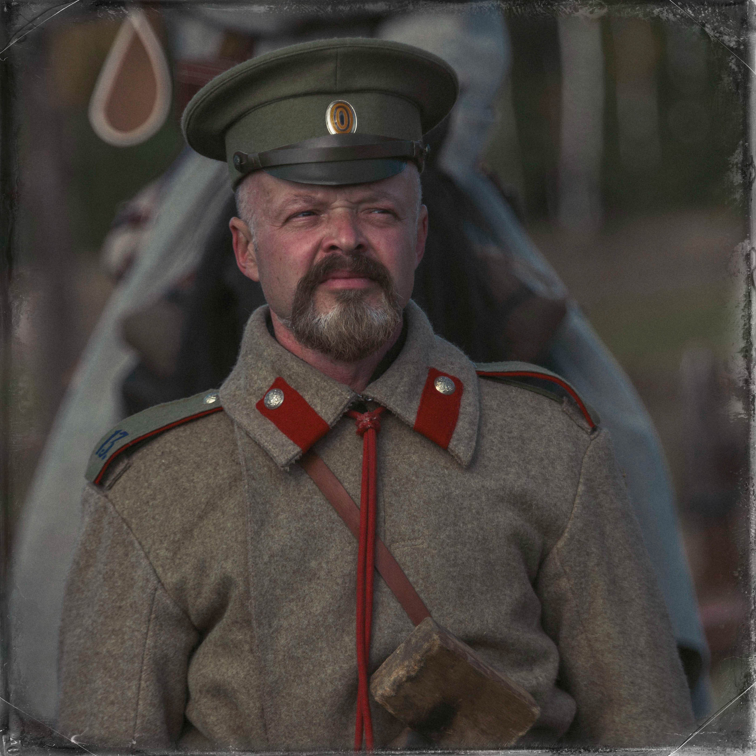 Реконструкция боев на Восточном фронте осенью 1915 года. Юлия Розанова, коммерческий фоторепортаж в Москве