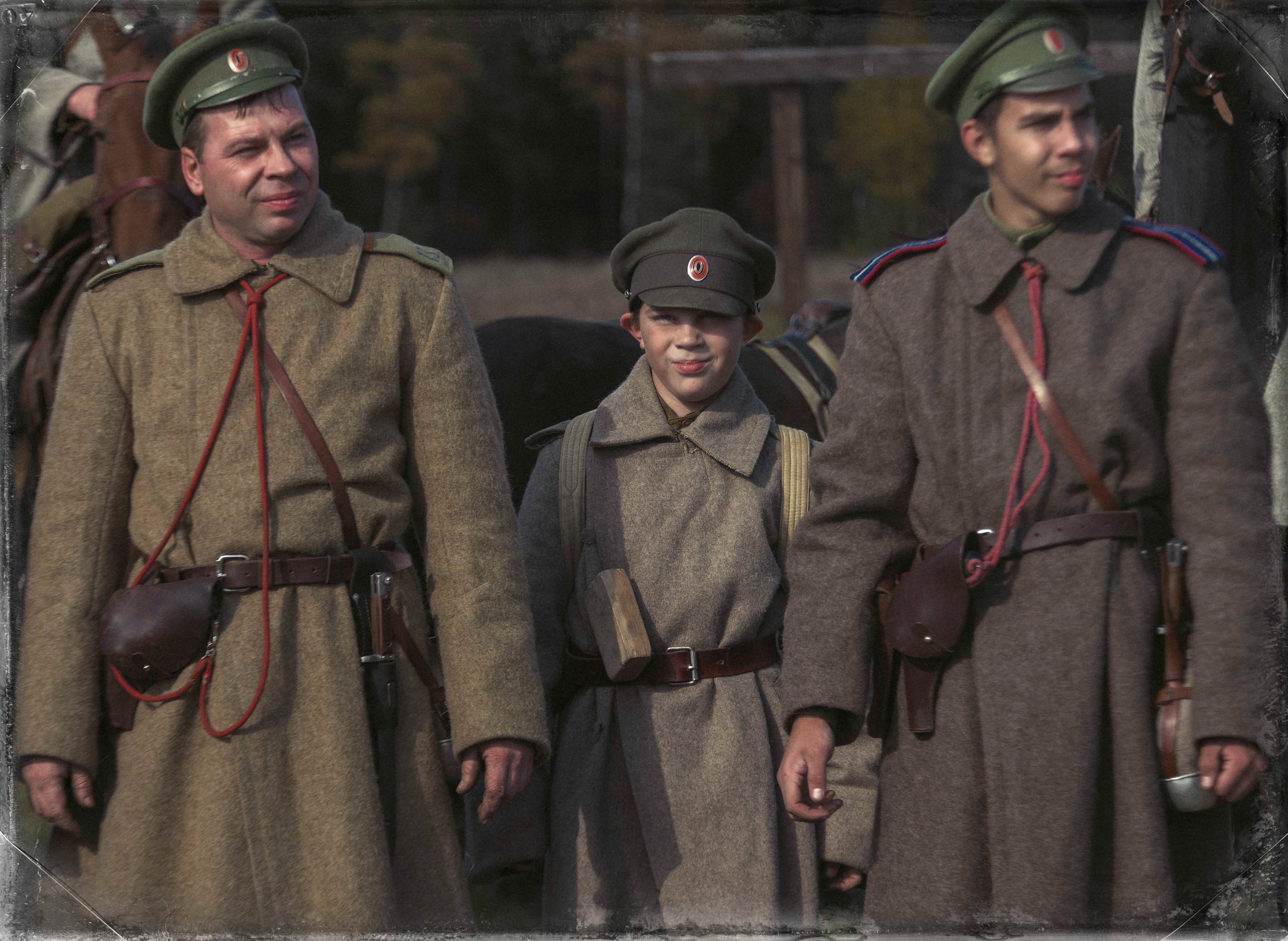 Реконструкция боев на Восточном фронте осенью 1915 года. Юлия Розанова, коммерческий фоторепортаж в Москве