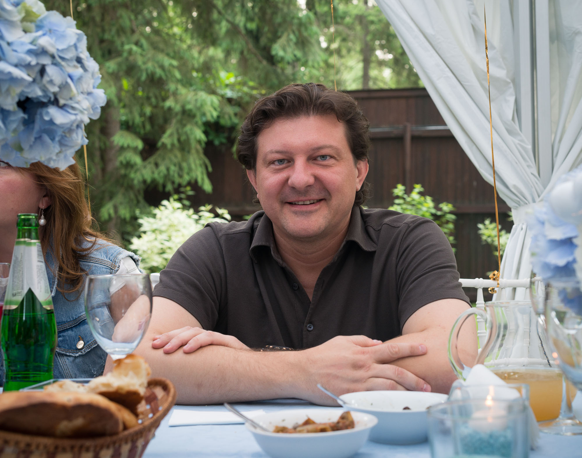 Давид 1 год. Праздник на даче. Юлия Розанова, коммерческий фоторепортаж в Москве