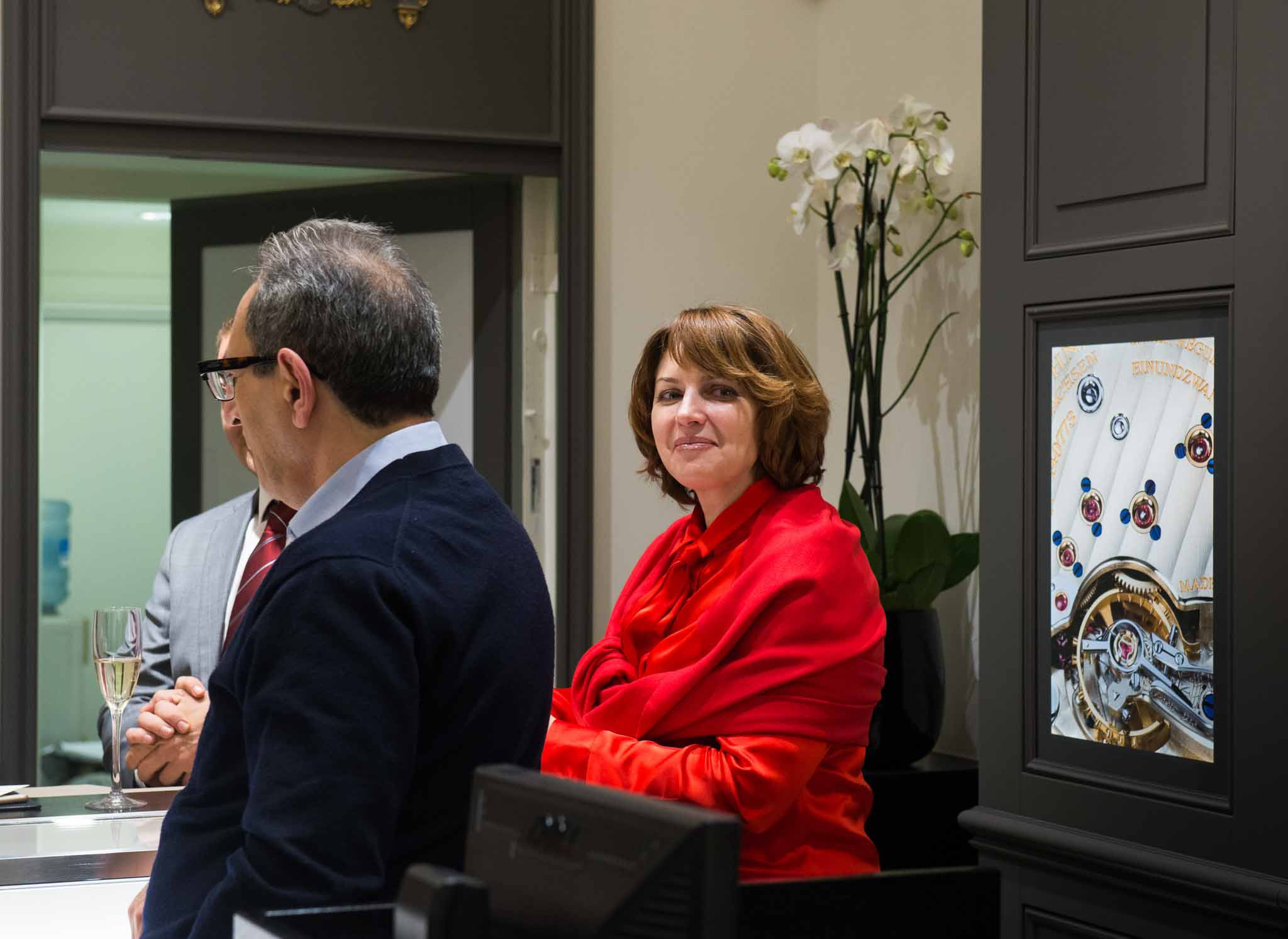 Бутик часов A.Lange & Sohne. Юлия Розанова, коммерческий фоторепортаж в Москве