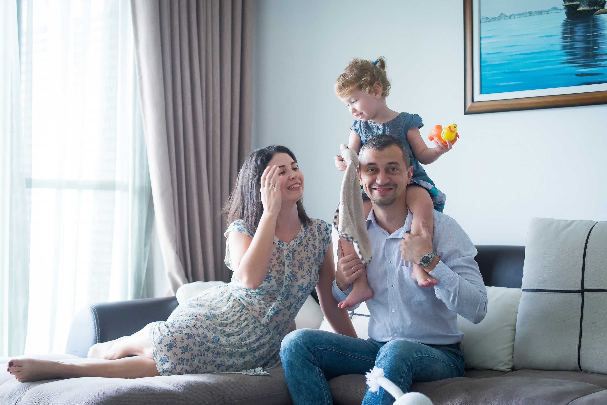 Дима и Алла. Алиса идёт впервые в сад. Вьетнам. Юлия Розанова, коммерческий фоторепортаж в Москве