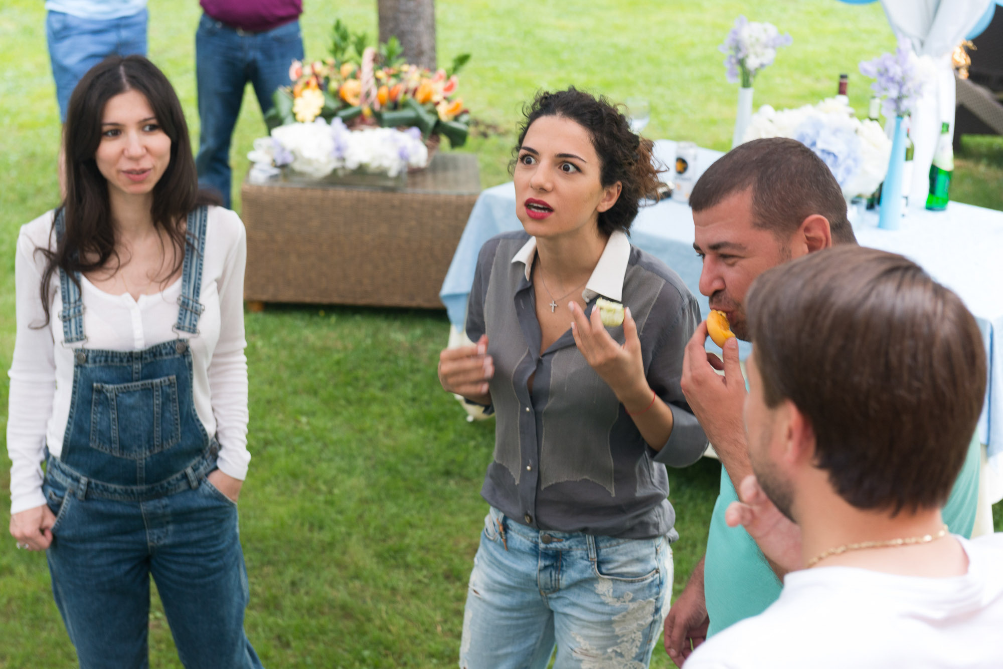 Давид 1 год. Праздник на даче. Юлия Розанова, коммерческий фоторепортаж в Москве