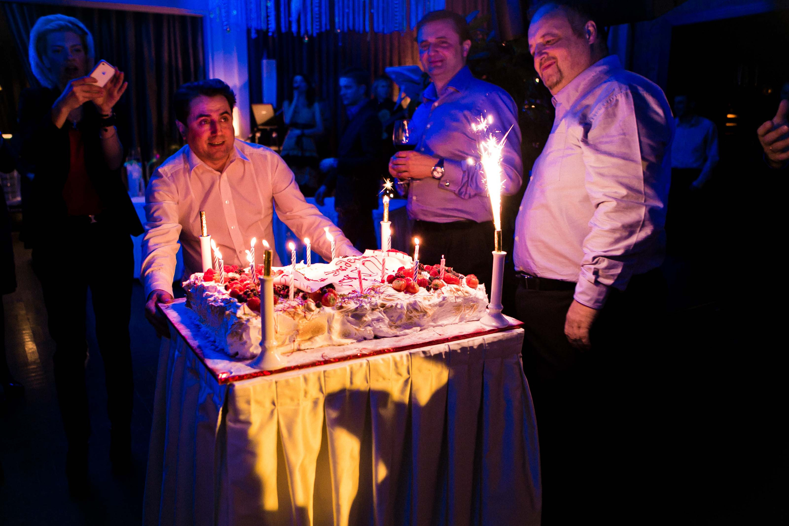 Юбилей Ирины. Ресторан «Москвич». Юлия Розанова, коммерческий фоторепортаж в Москве