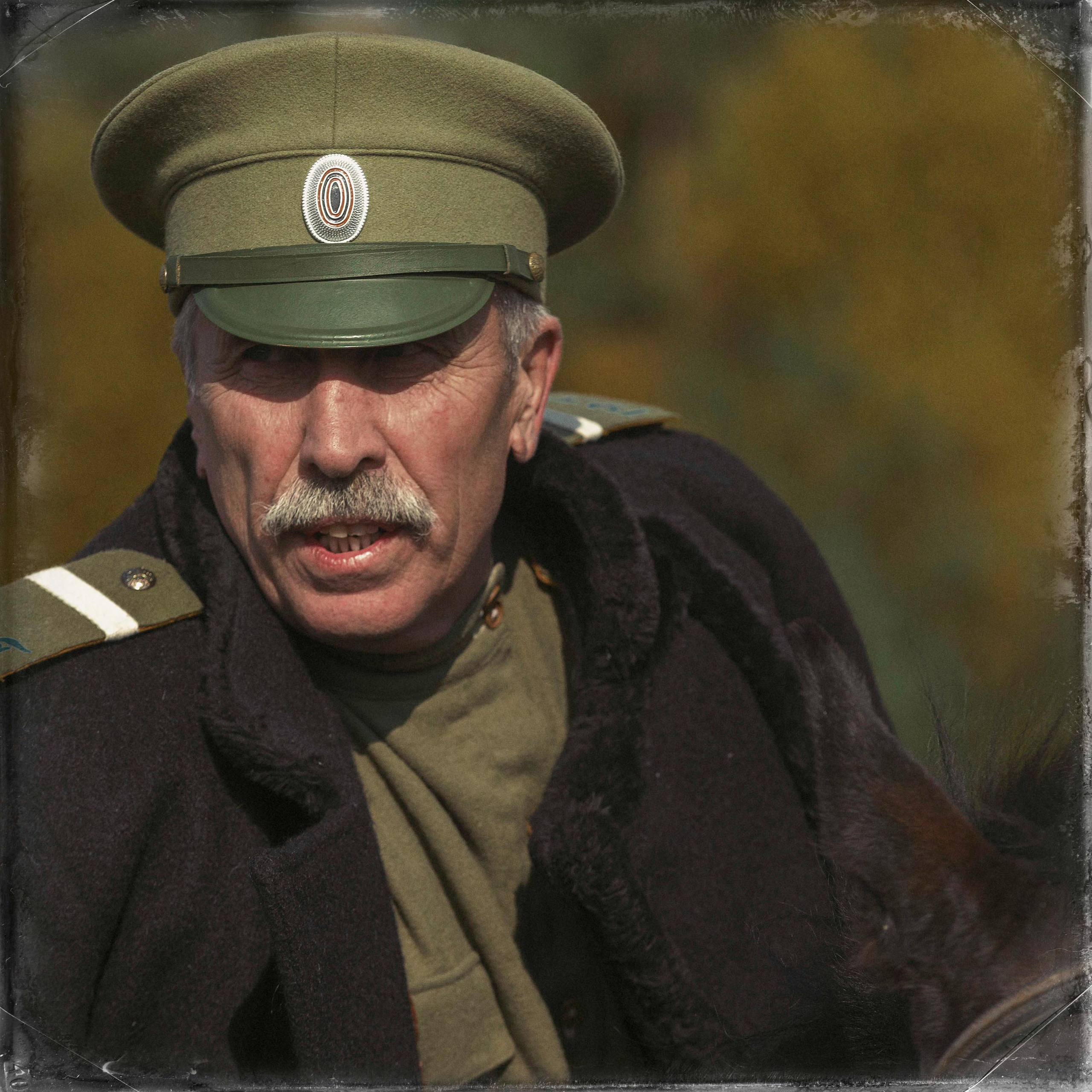 Реконструкция боев на Восточном фронте осенью 1915 года. Юлия Розанова, коммерческий фоторепортаж в Москве