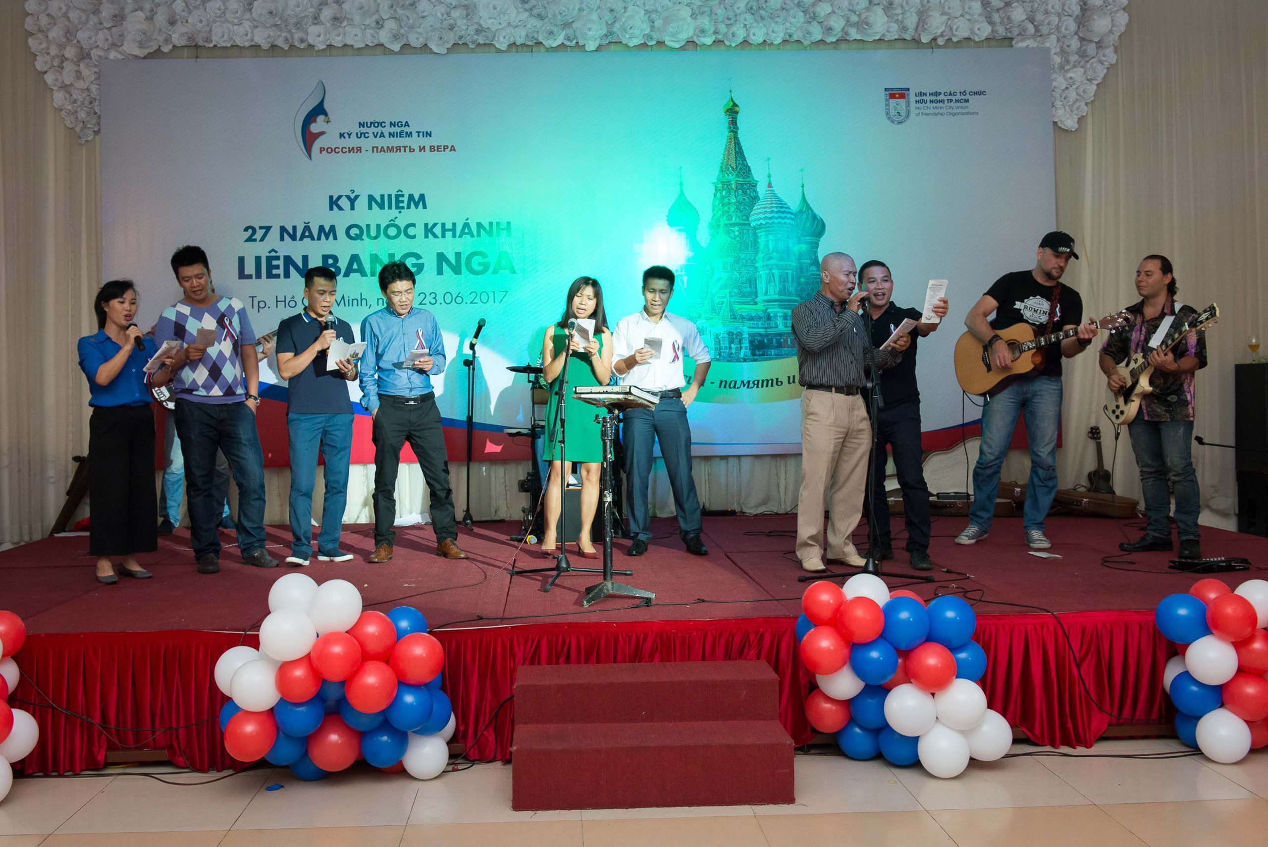 День России во Вьетнаме. Юлия Розанова, коммерческий фоторепортаж в Москве