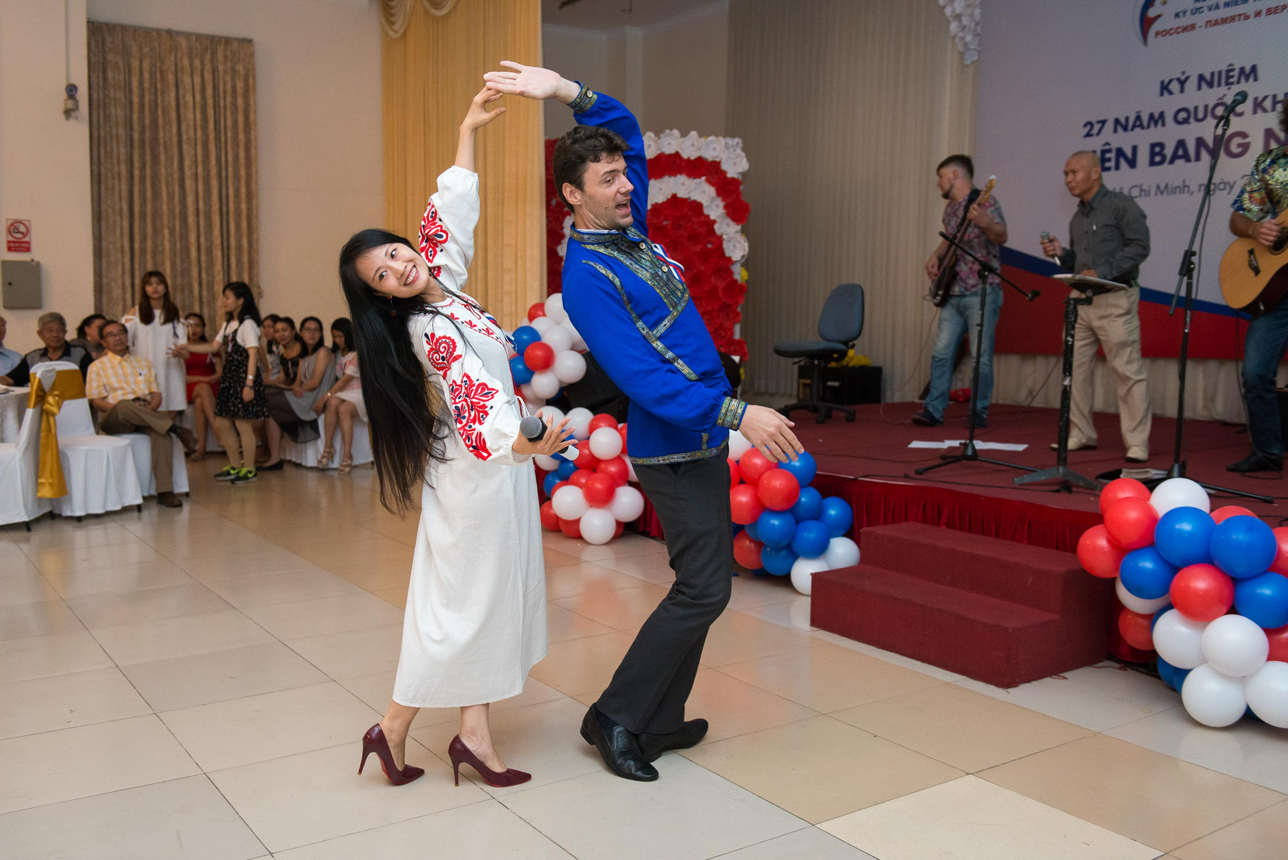 День России во Вьетнаме. Юлия Розанова, коммерческий фоторепортаж в Москве