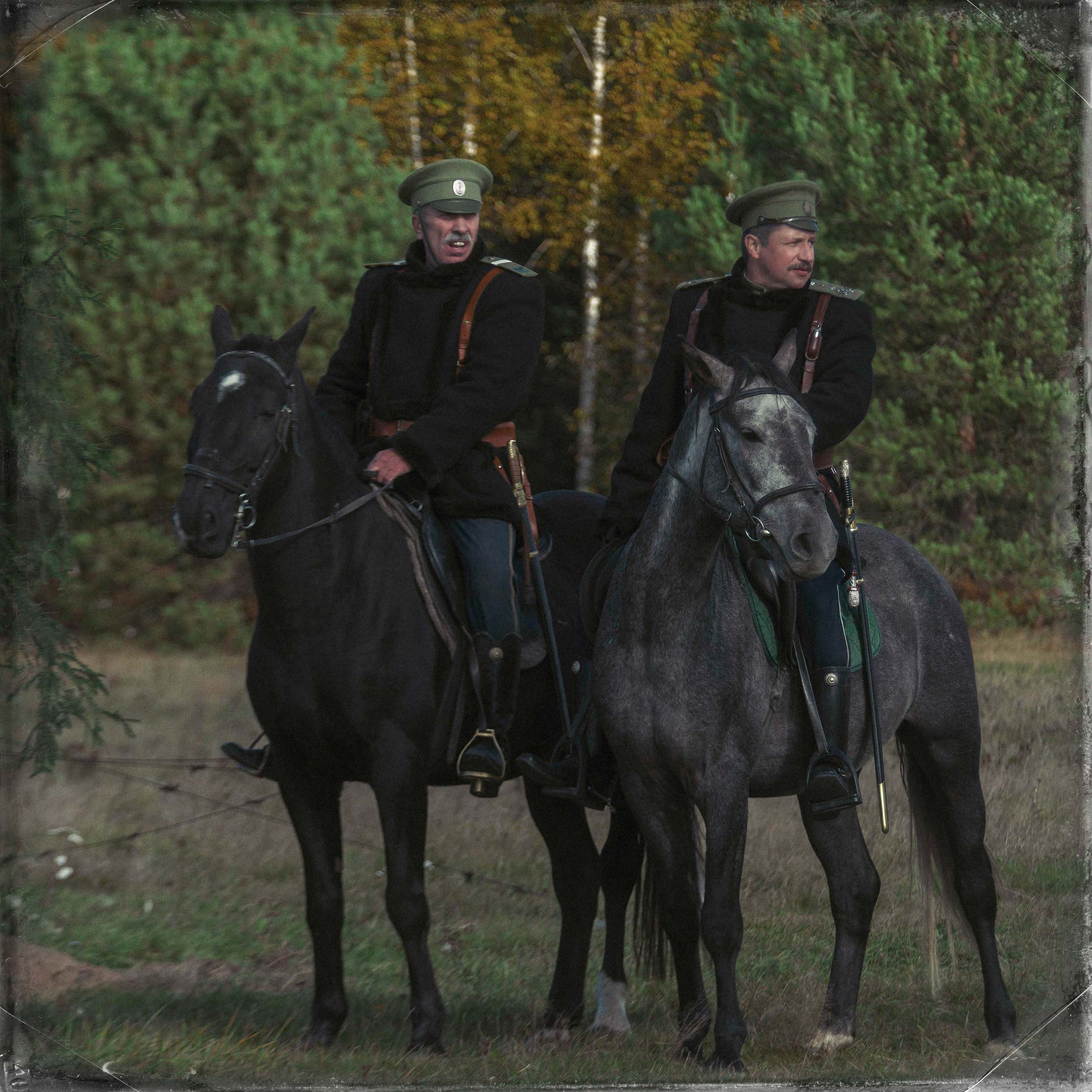 Реконструкция боев на Восточном фронте осенью 1915 года. Юлия Розанова, коммерческий фоторепортаж в Москве