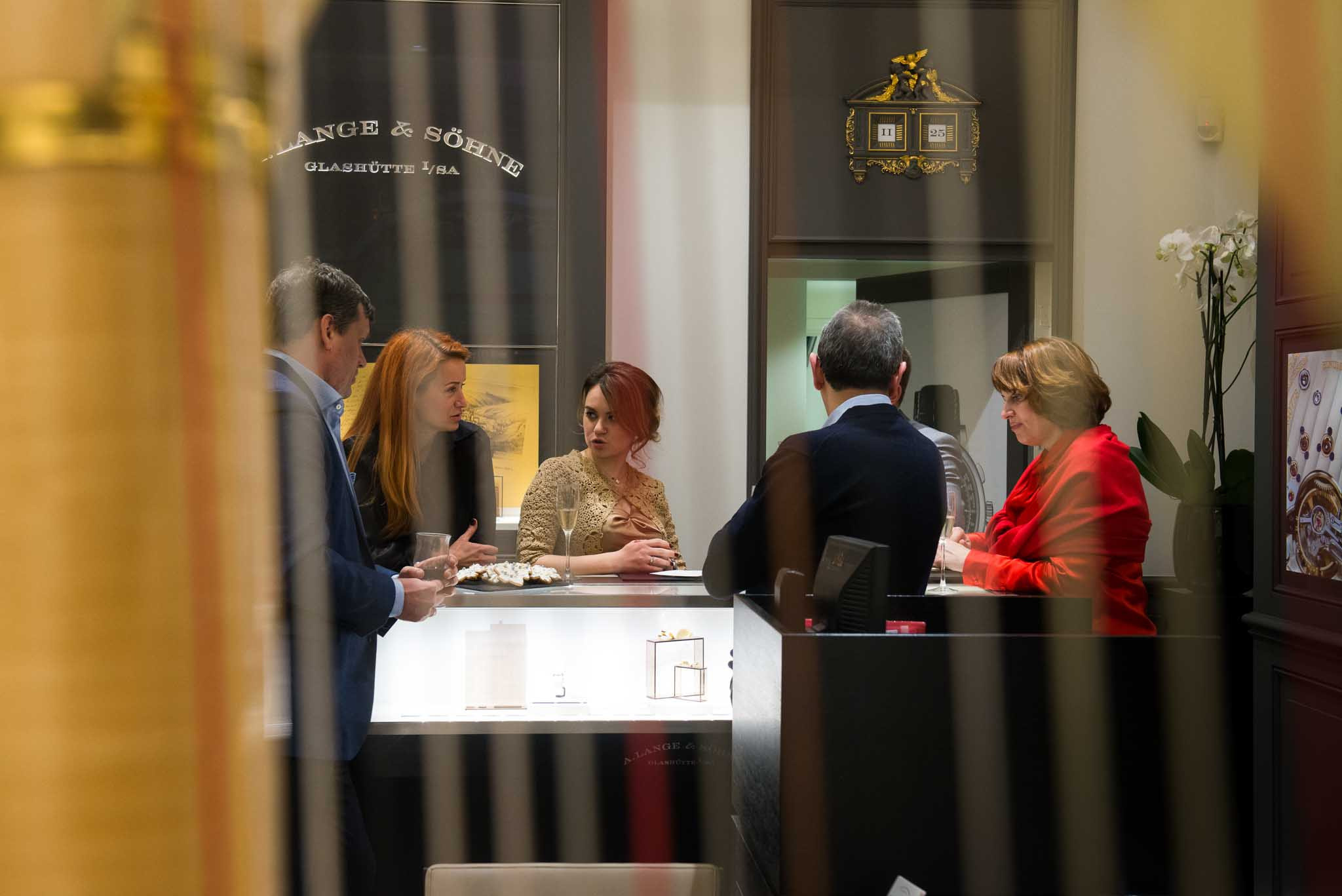 Бутик часов A.Lange & Sohne. Юлия Розанова, коммерческий фоторепортаж в Москве