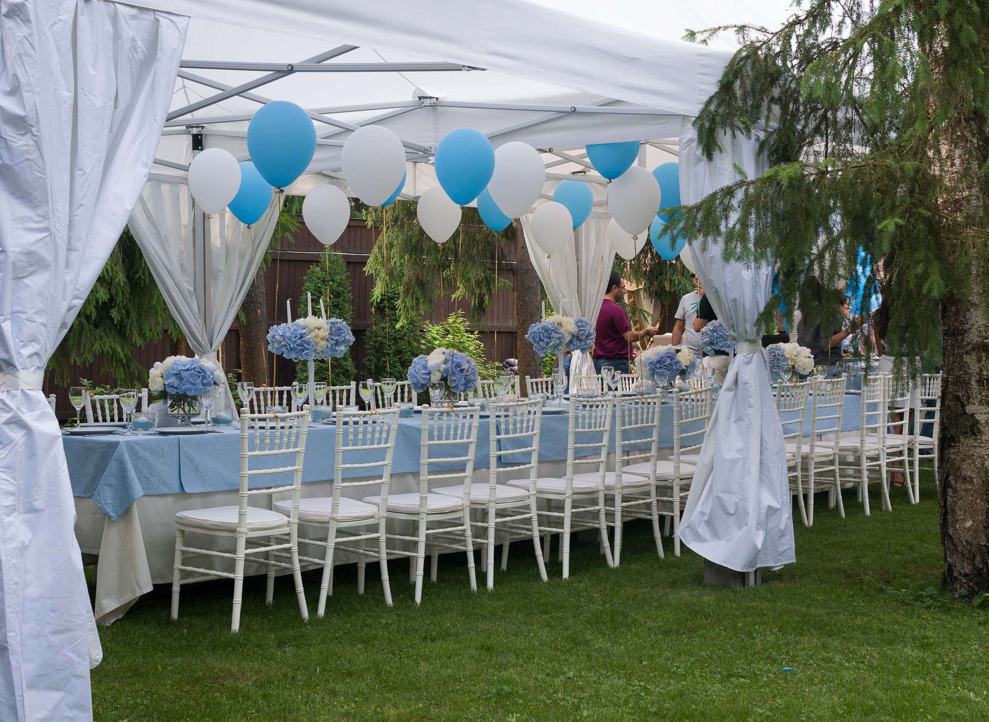 Давид 1 год. Праздник на даче. Юлия Розанова, коммерческий фоторепортаж в Москве