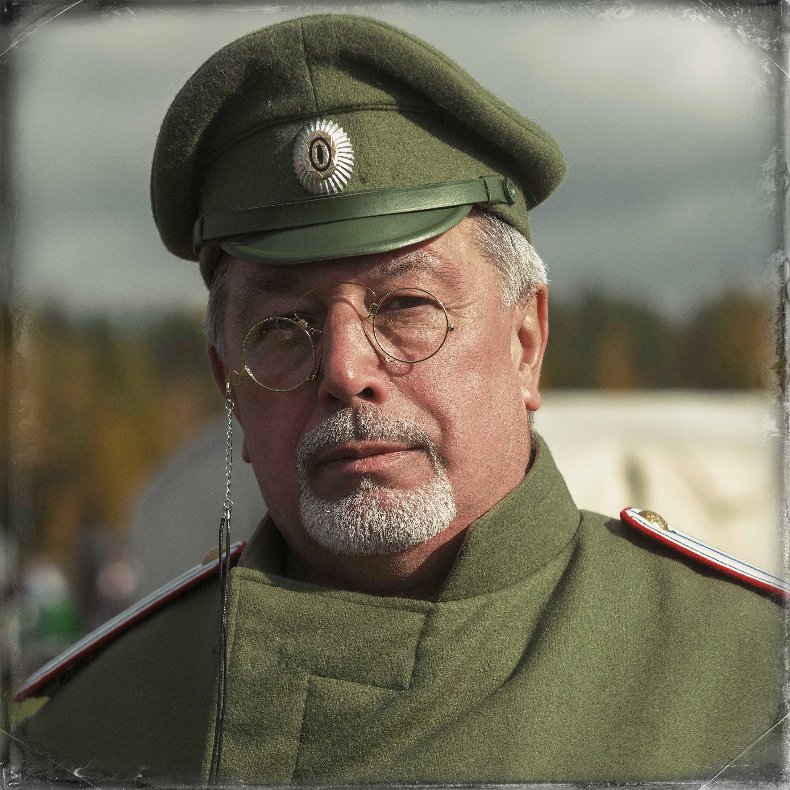 Реконструкция боев на Восточном фронте осенью 1915 года. Юлия Розанова, коммерческий фоторепортаж в Москве