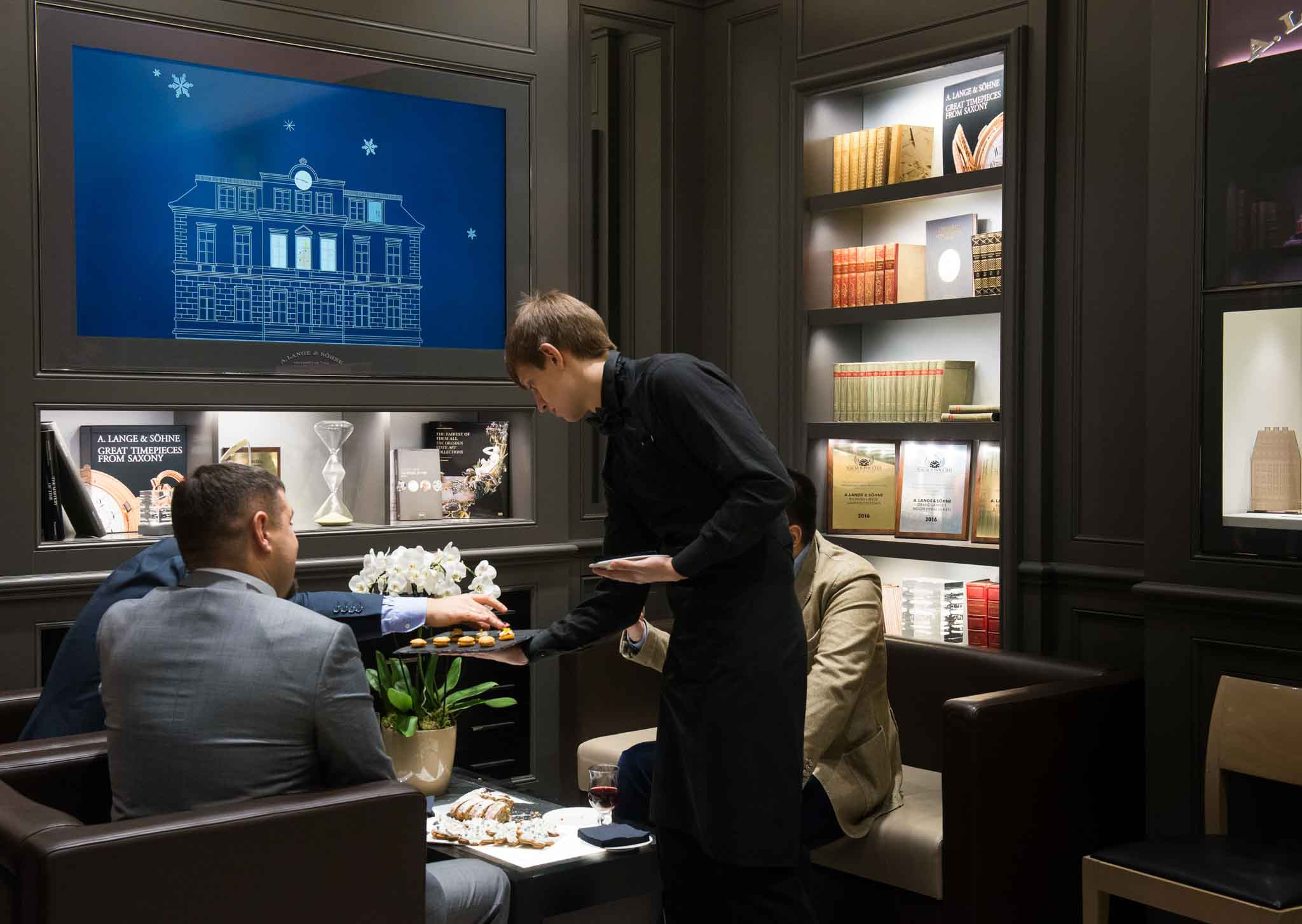 Бутик часов A.Lange & Sohne. Юлия Розанова, коммерческий фоторепортаж в Москве