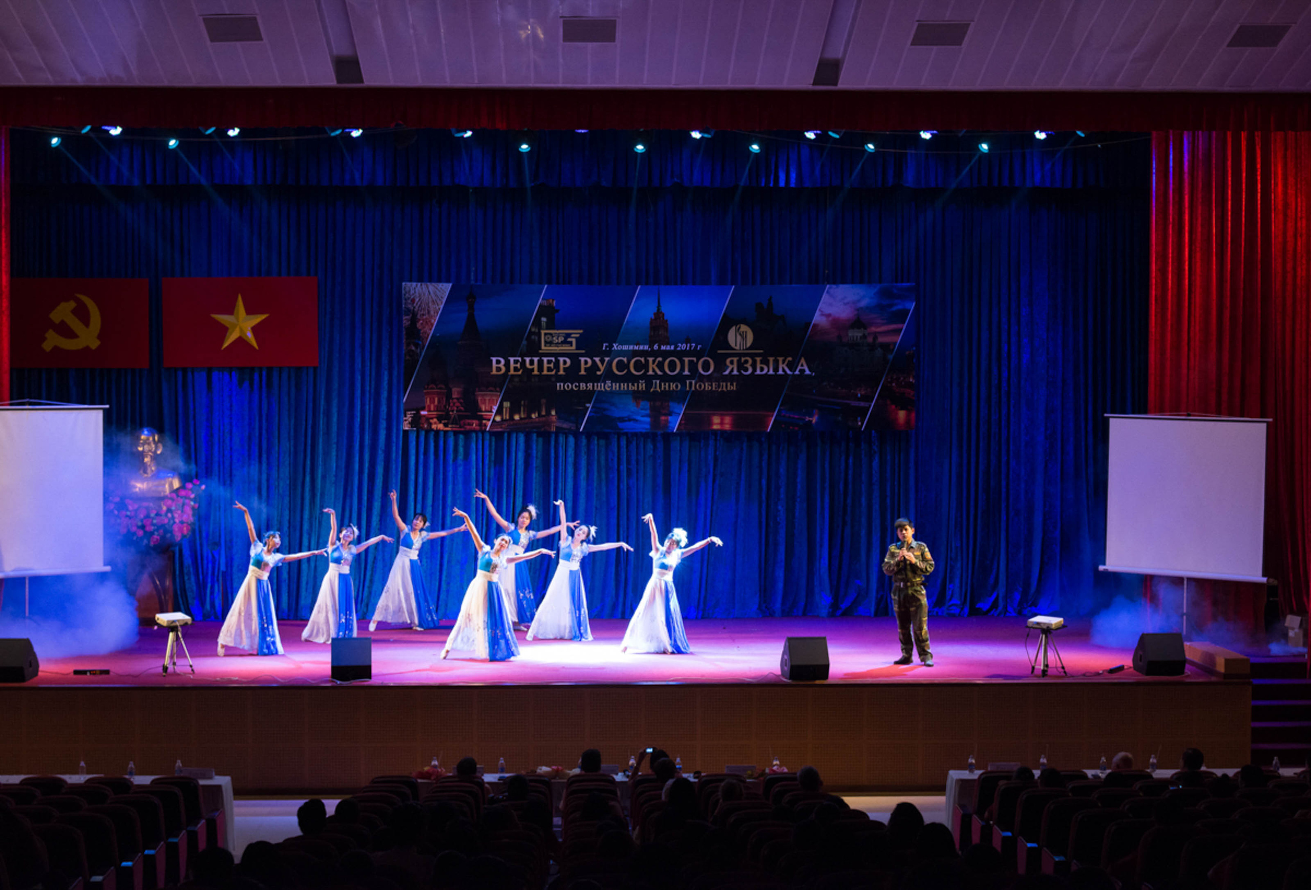 9 мая в Хошимине. Юлия Розанова, коммерческий фоторепортаж в Москве