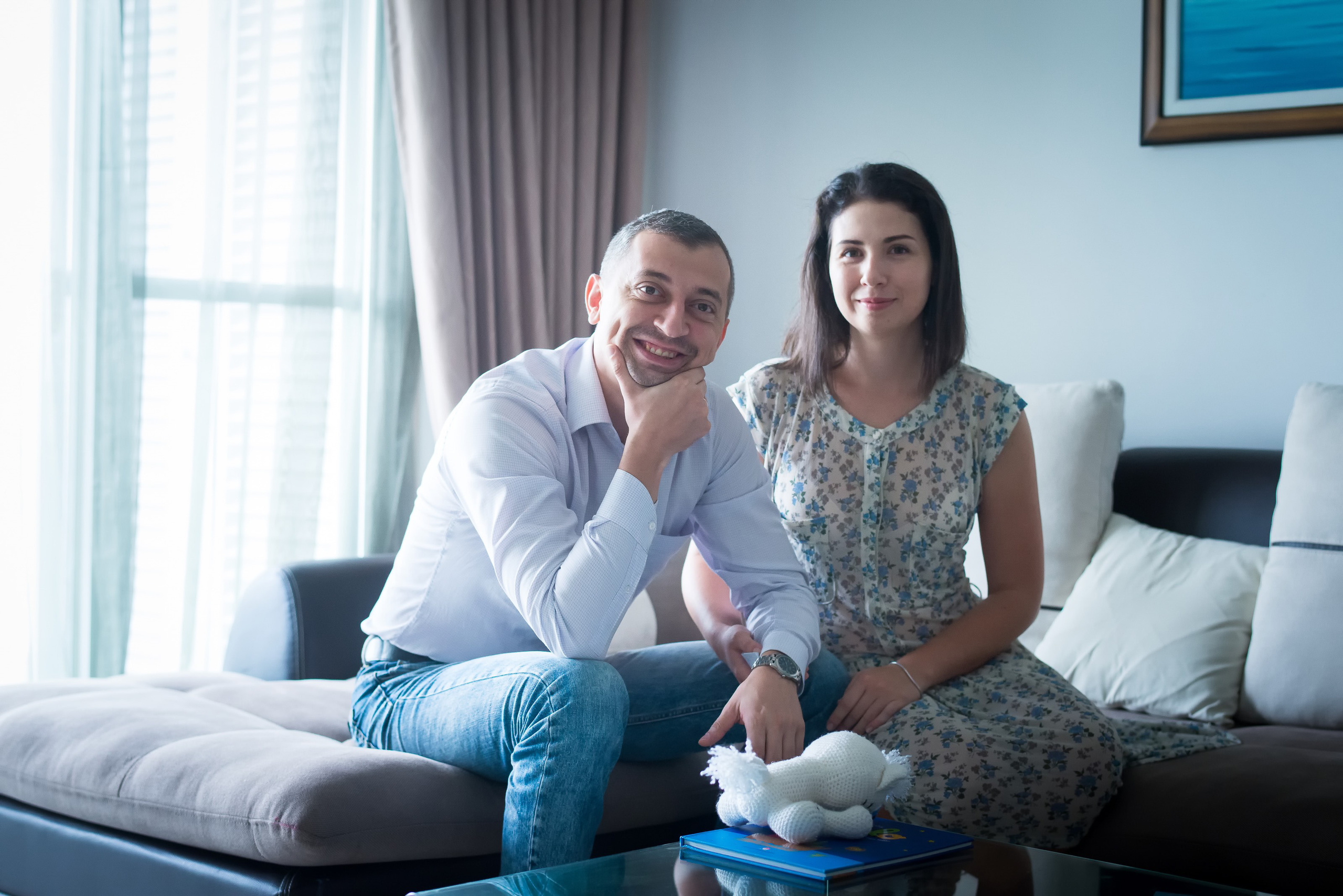 Дима и Алла. Алиса идёт впервые в сад. Вьетнам. Юлия Розанова, коммерческий фоторепортаж в Москве