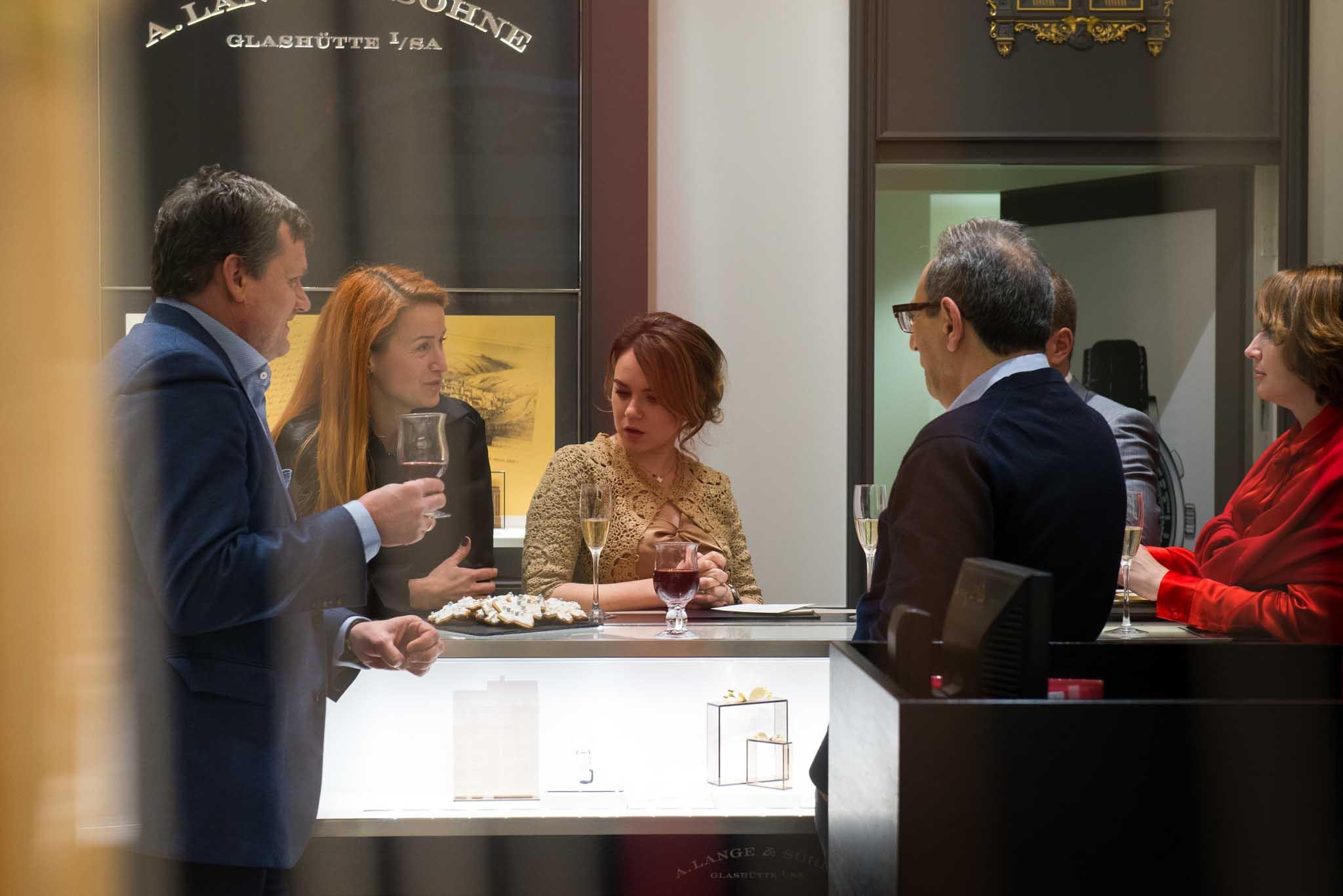 Бутик часов A.Lange & Sohne. Юлия Розанова, коммерческий фоторепортаж в Москве