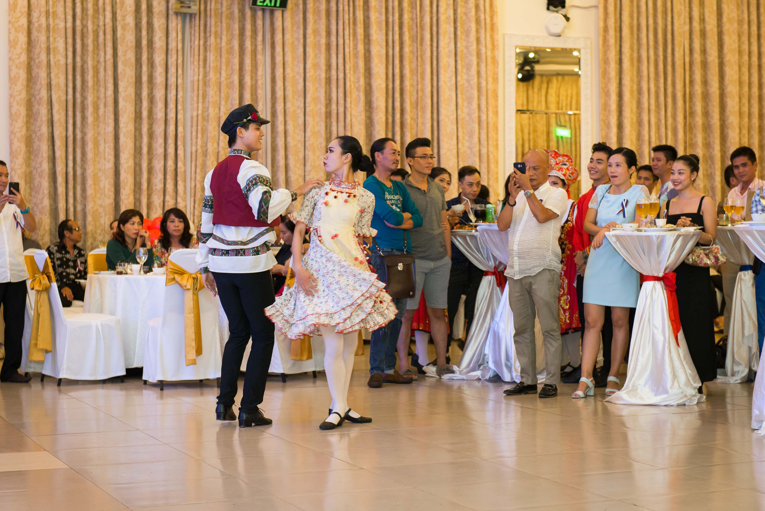 День России во Вьетнаме. Юлия Розанова, коммерческий фоторепортаж в Москве
