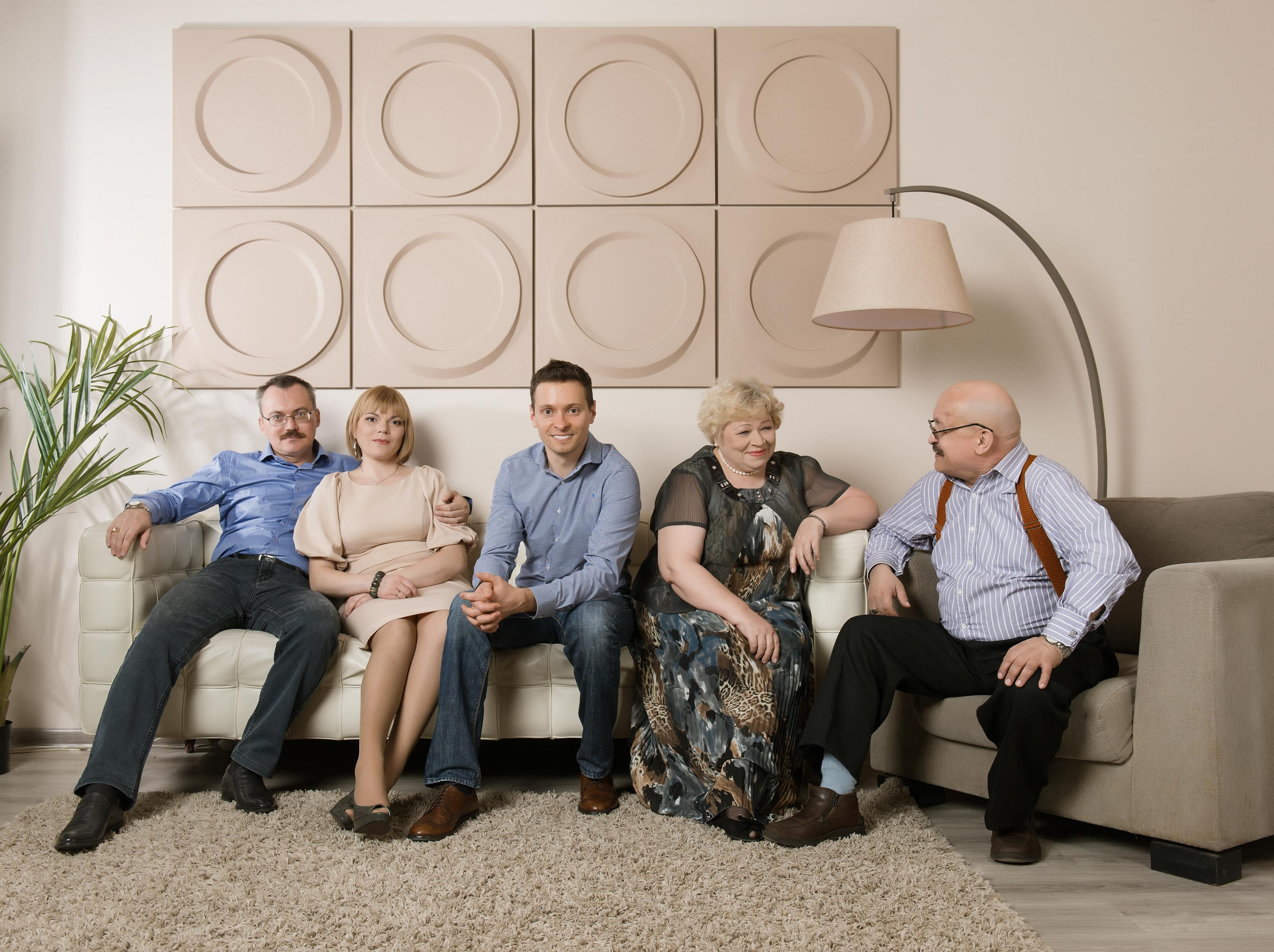 Семья. Бородины. Юлия Розанова, коммерческий фоторепортаж в Москве