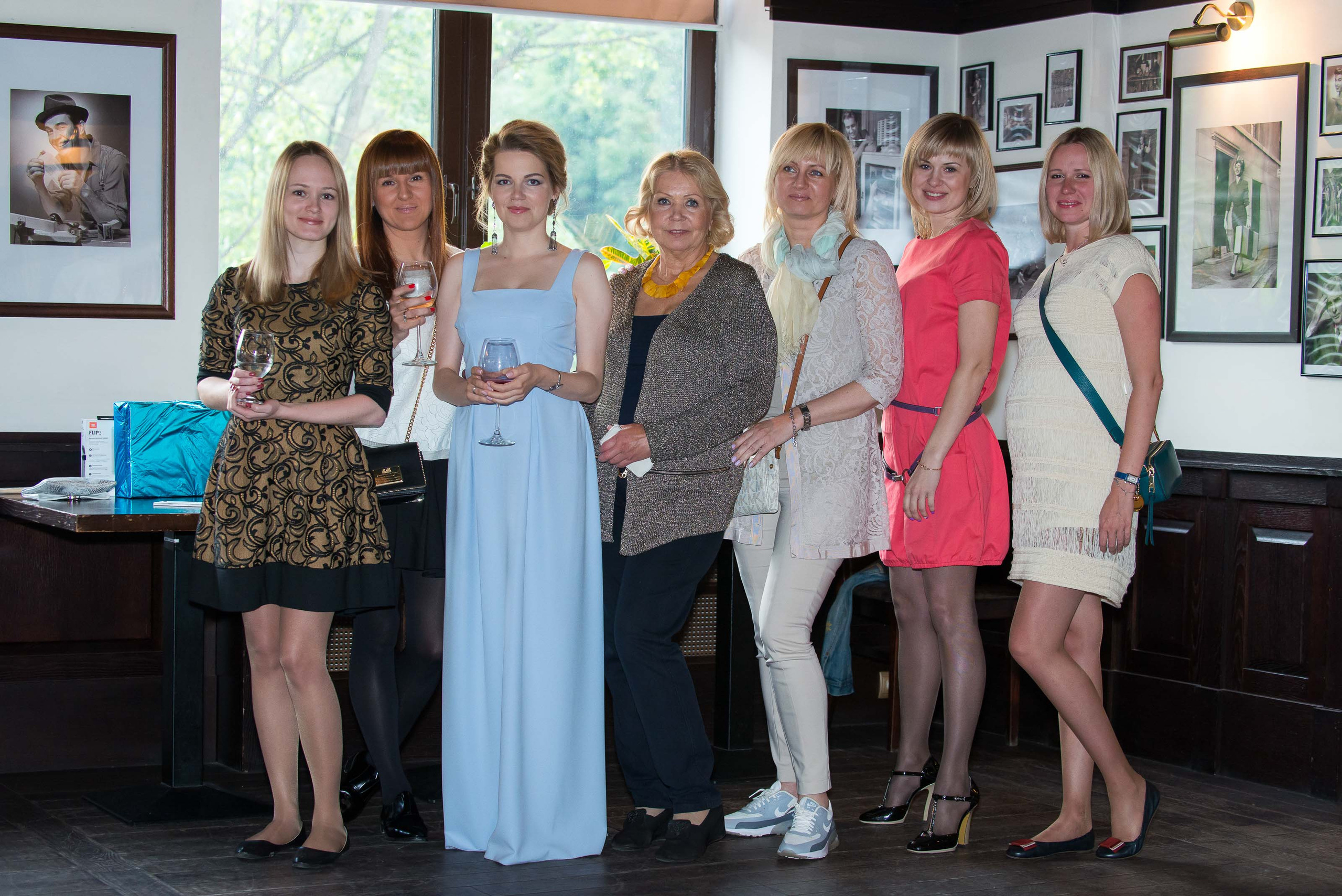 День рождения Марины '16. Юлия Розанова, коммерческий фоторепортаж в Москве