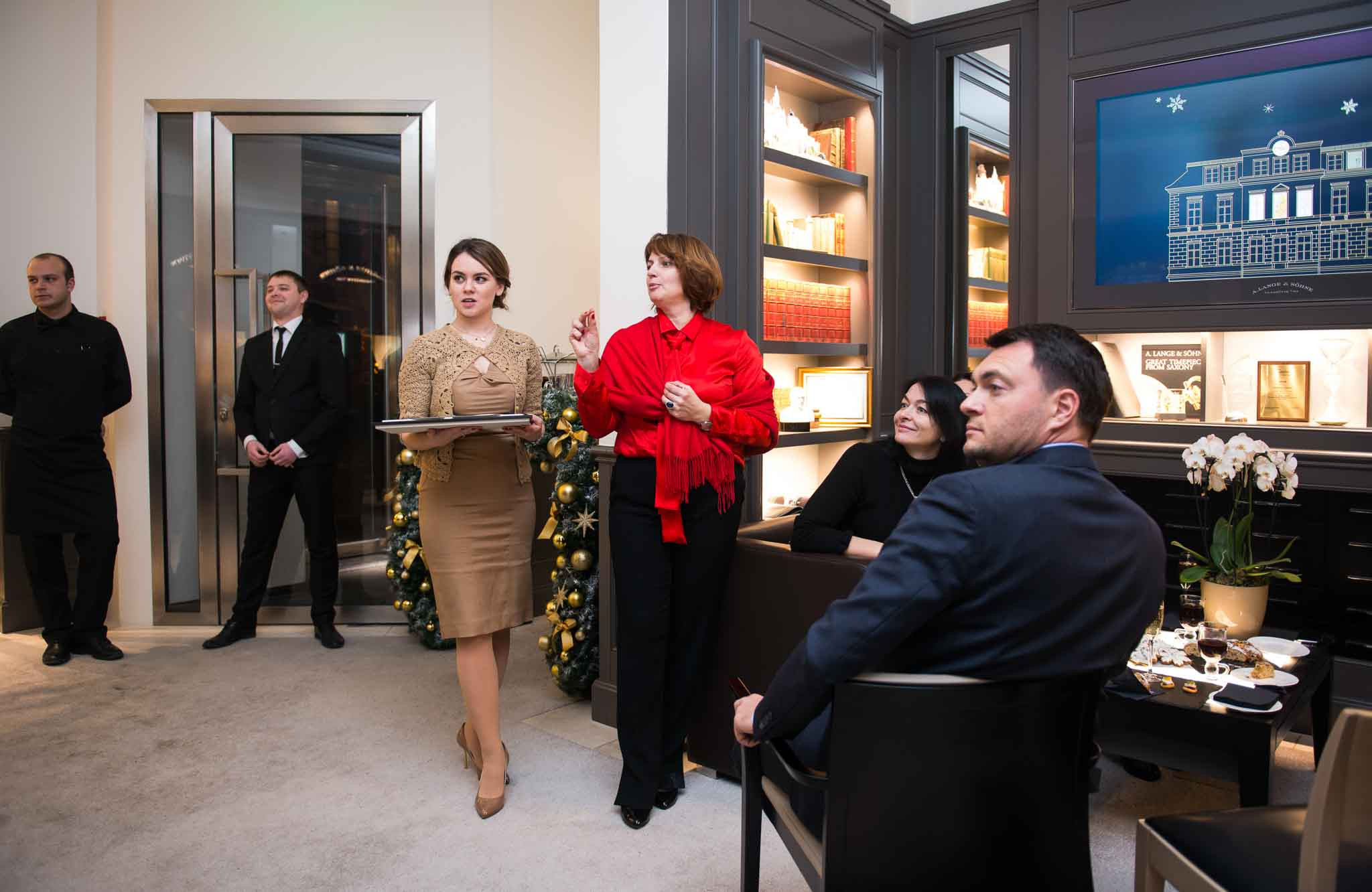 Бутик часов A.Lange & Sohne. Юлия Розанова, коммерческий фоторепортаж в Москве