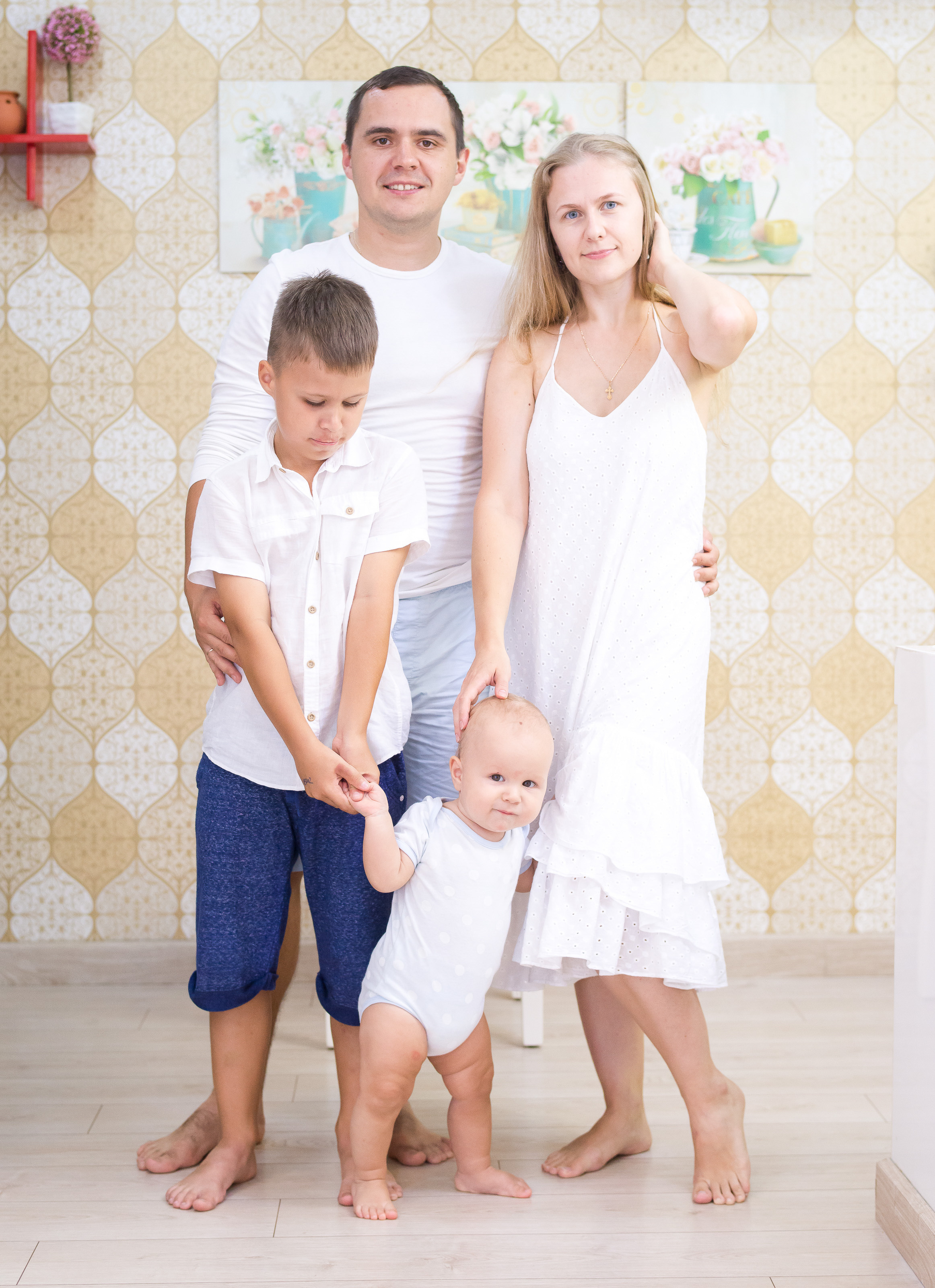 Миша и Лена, Артем 1 год. Вьетнам. Юлия Розанова, коммерческий фоторепортаж в Москве