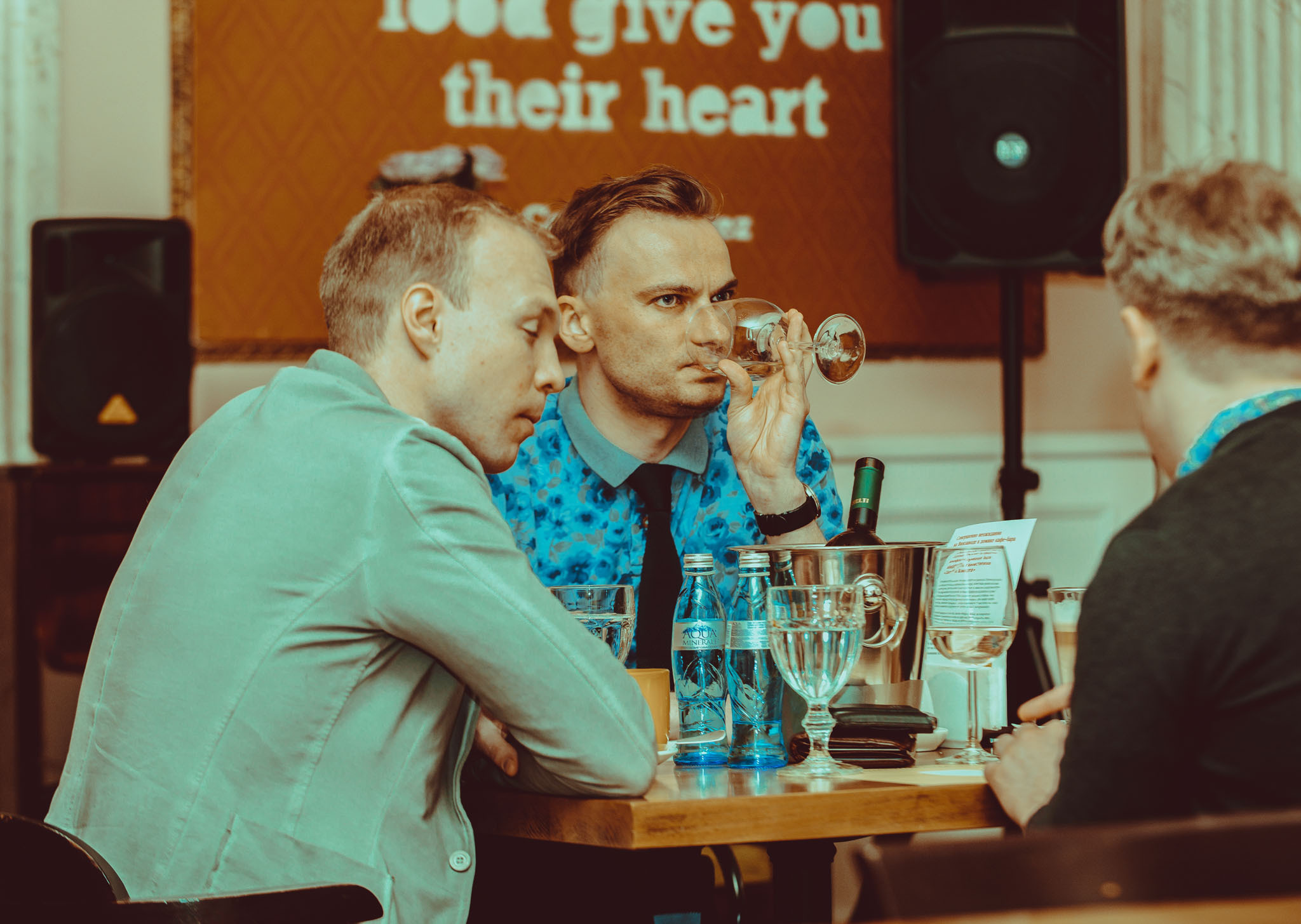 Литературный вечер в «Fat Cat». Юлия Розанова, коммерческий фоторепортаж в Москве