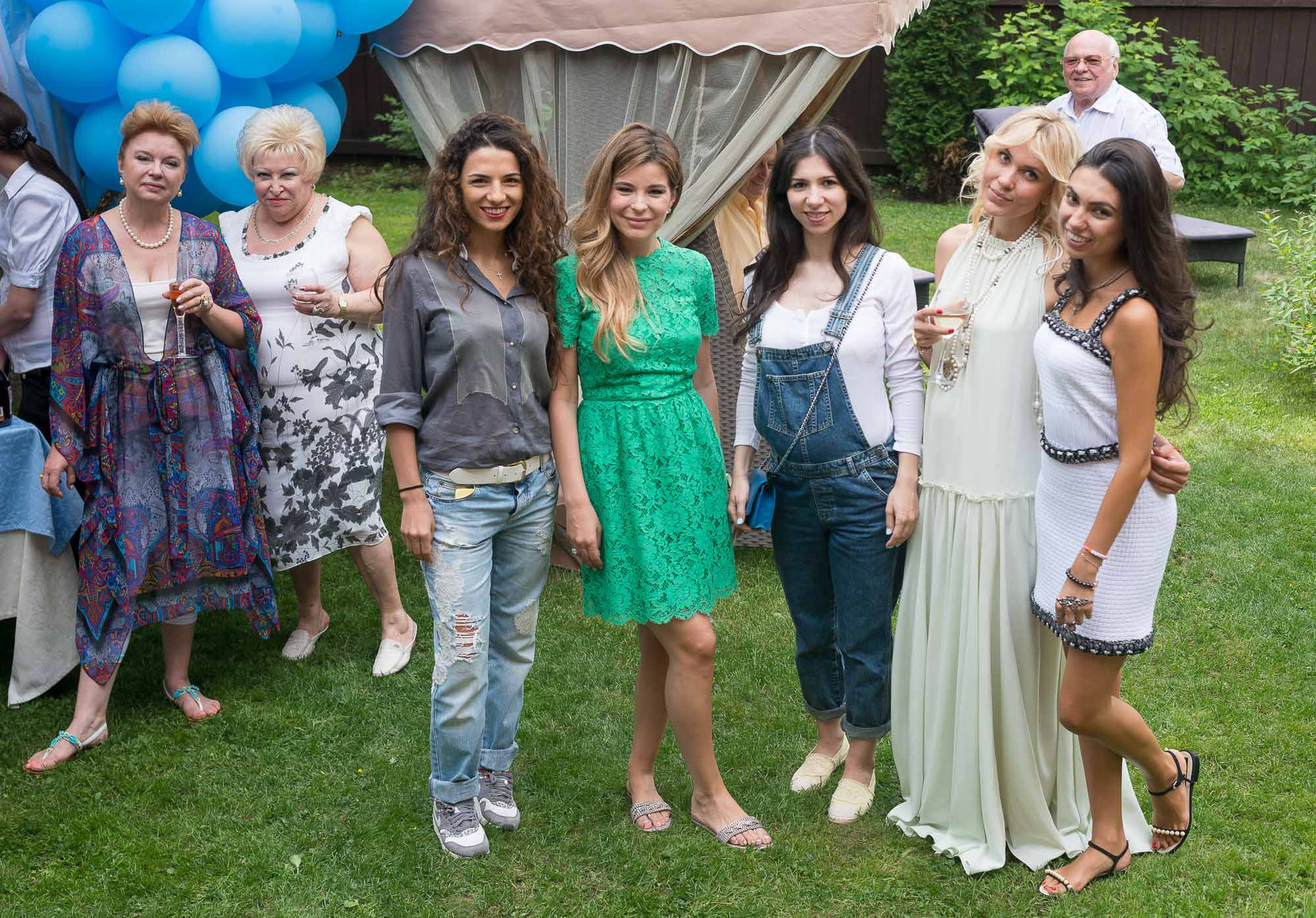 Давид 1 год. Праздник на даче. Юлия Розанова, коммерческий фоторепортаж в Москве