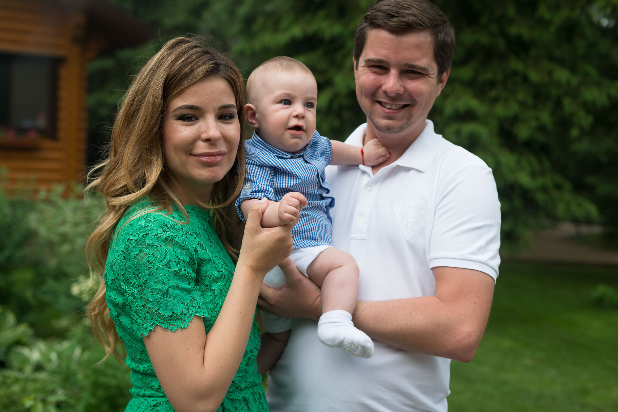 Давид 1 год. Праздник на даче. Юлия Розанова, коммерческий фоторепортаж в Москве