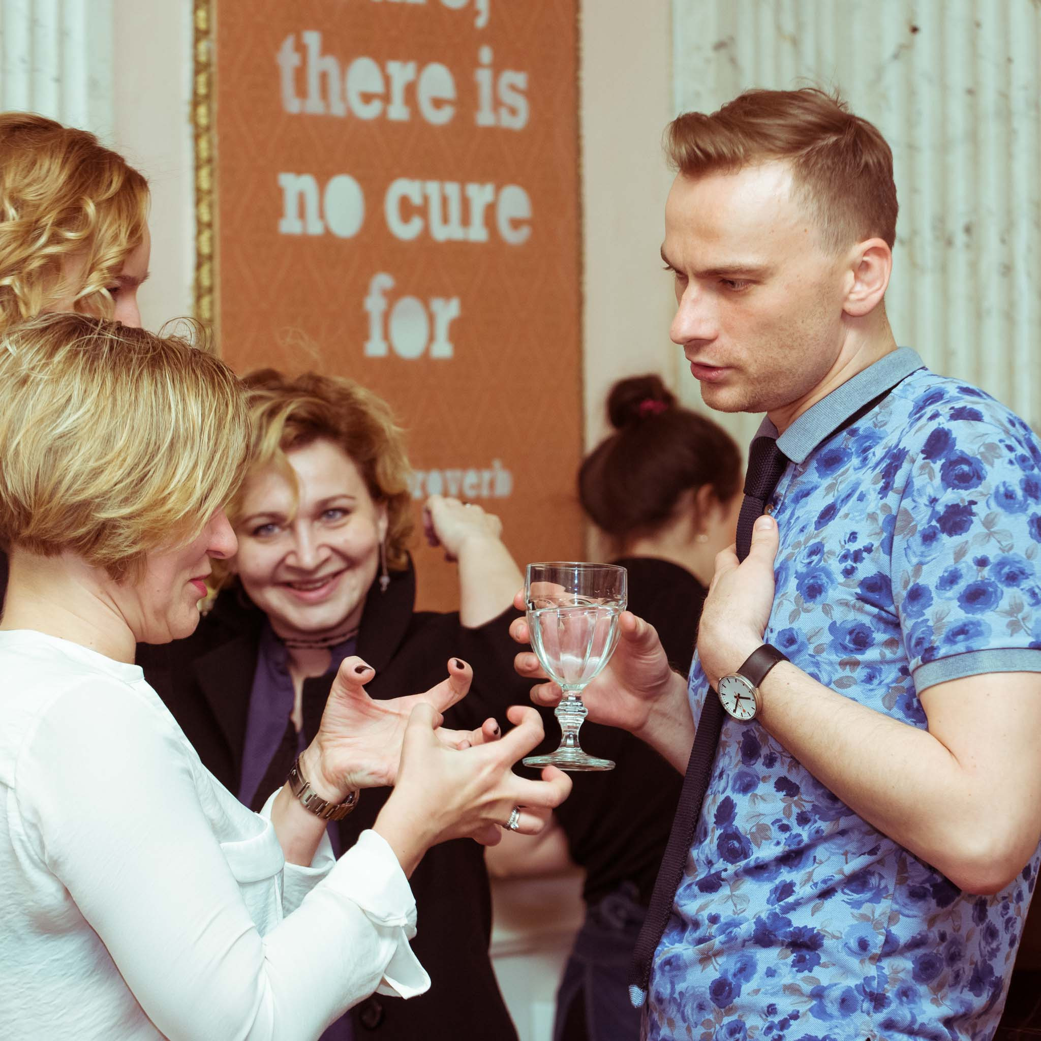 Литературный вечер в «Fat Cat». Юлия Розанова, коммерческий фоторепортаж в Москве