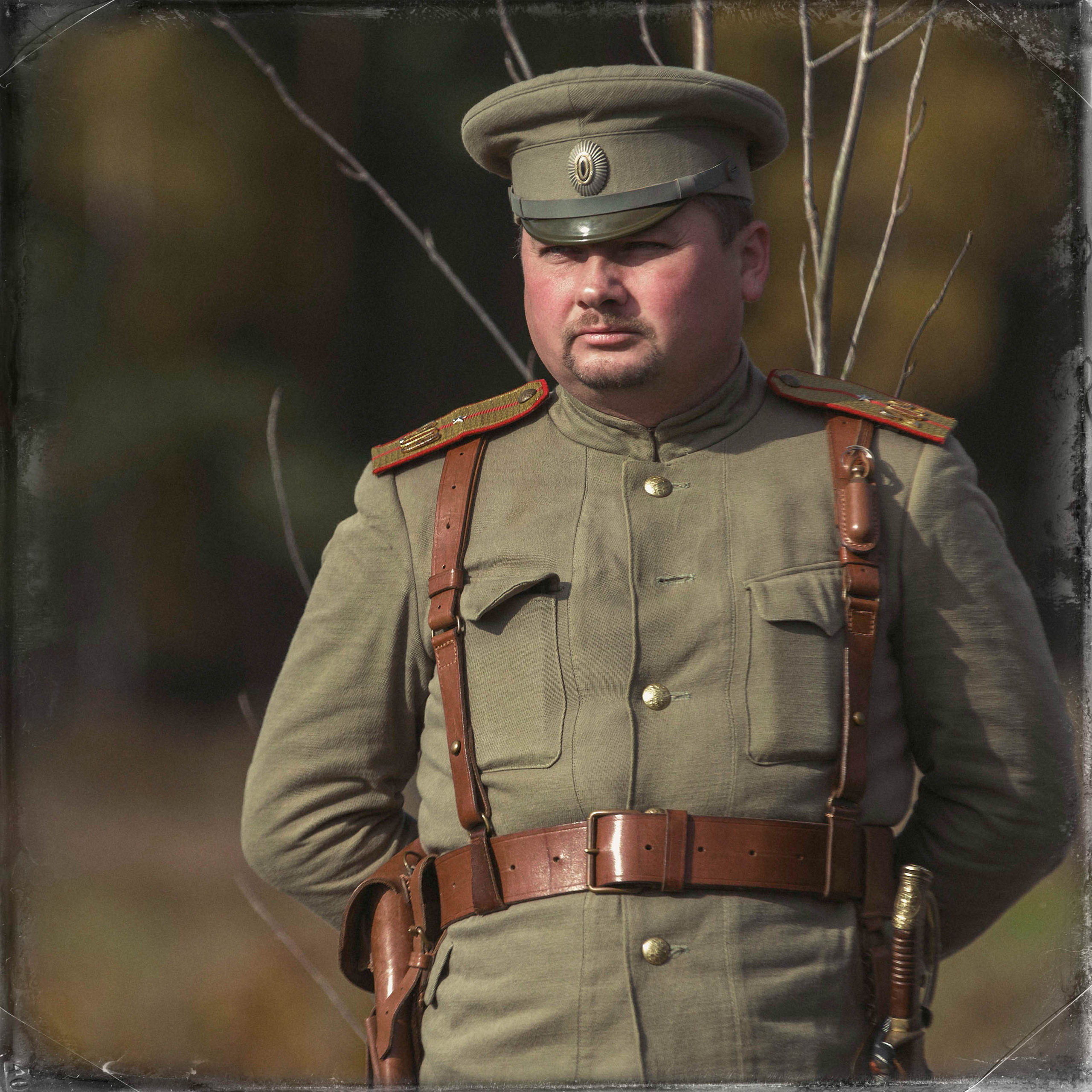 Реконструкция боев на Восточном фронте осенью 1915 года. Юлия Розанова, коммерческий фоторепортаж в Москве