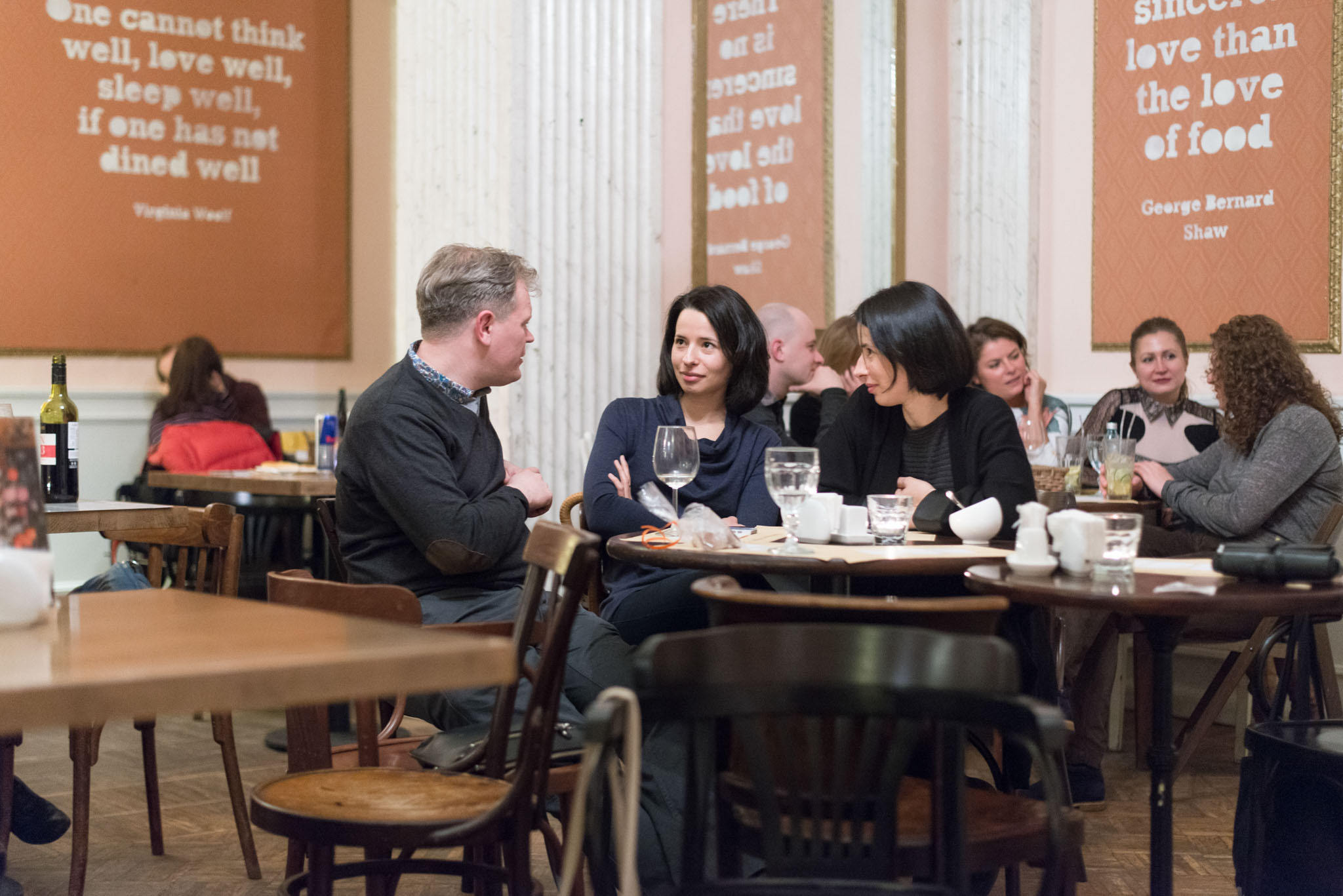 Литературный вечер в «Fat Cat». Юлия Розанова, коммерческий фоторепортаж в Москве