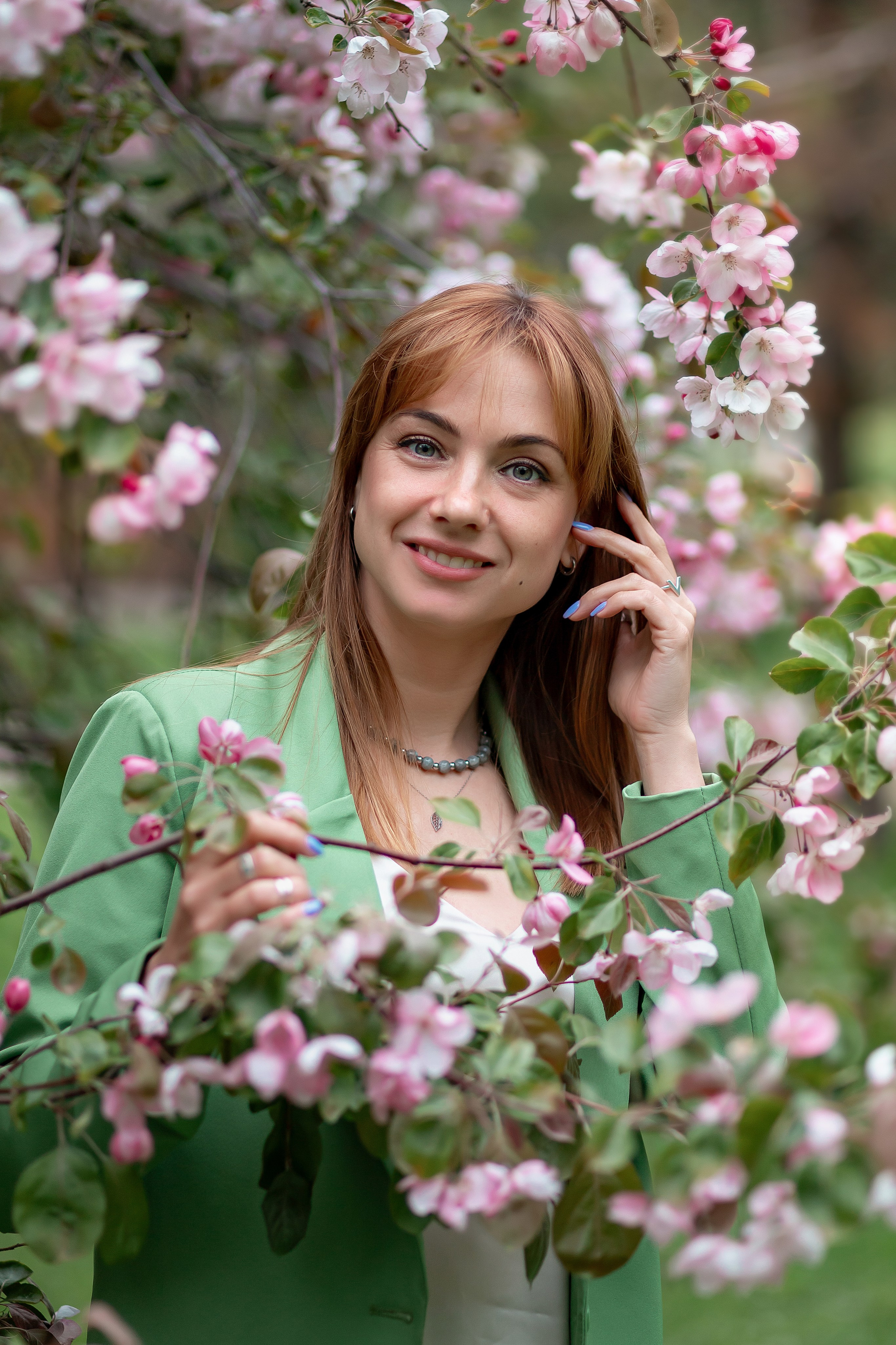 Розовая яблоня. Детский и семейный фотограф в Красноярске Юлия Бирюкова