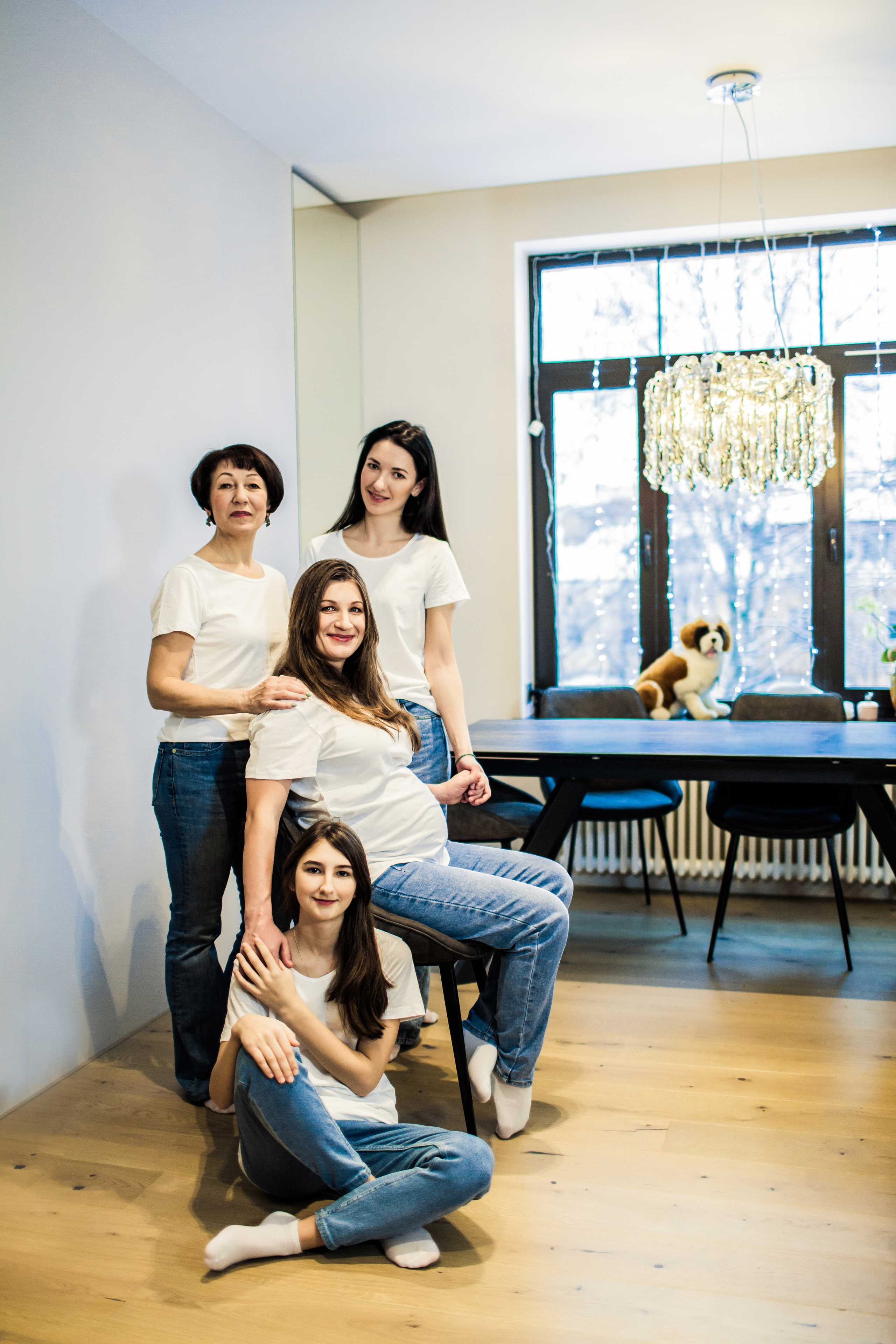 Новогодняя семейная фотосессия. Детский, свадебный и семейный фотограф Юлия Курбатова, Санкт-Петербург