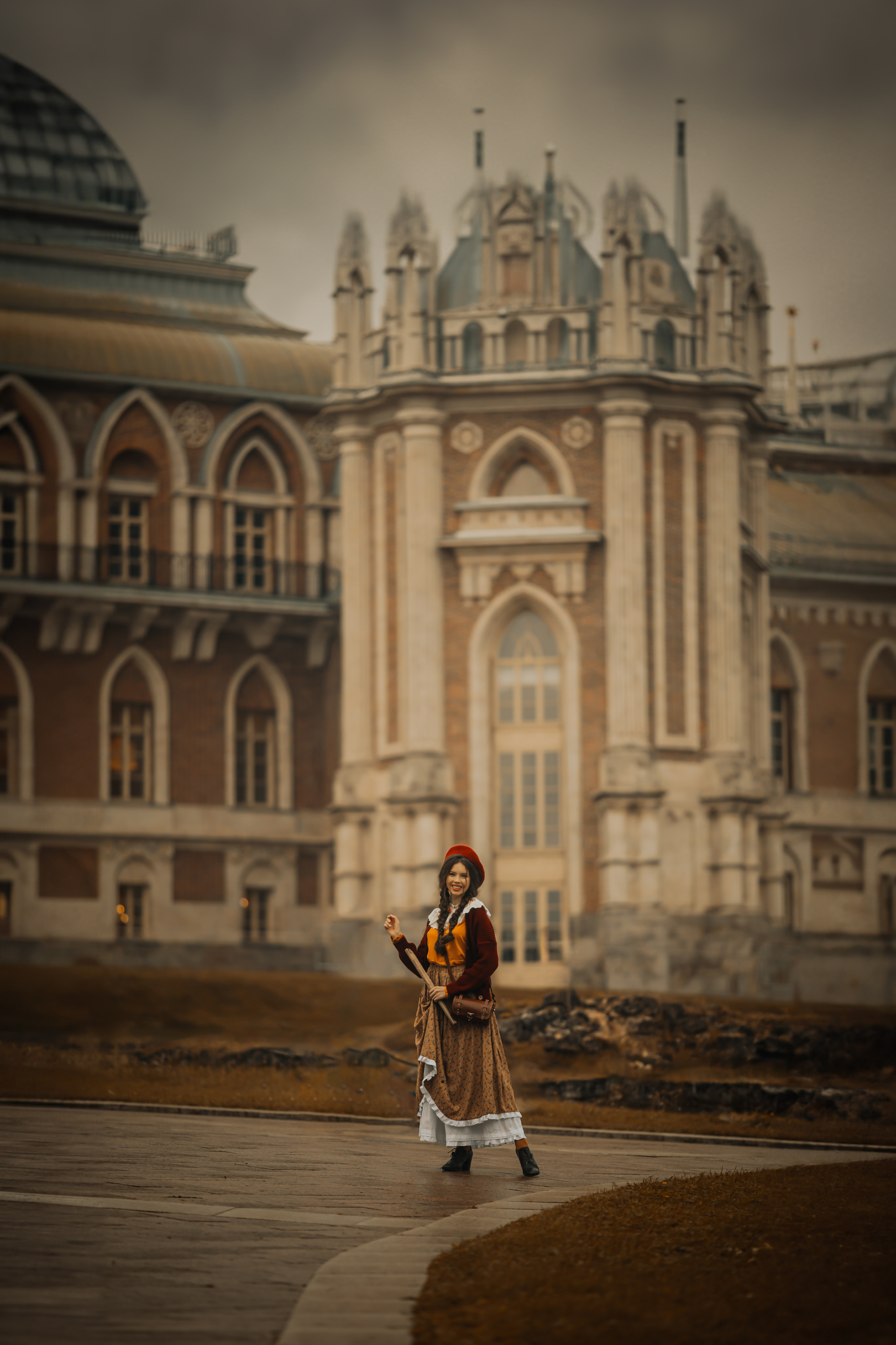 красивая винтажная фотосессия в москве