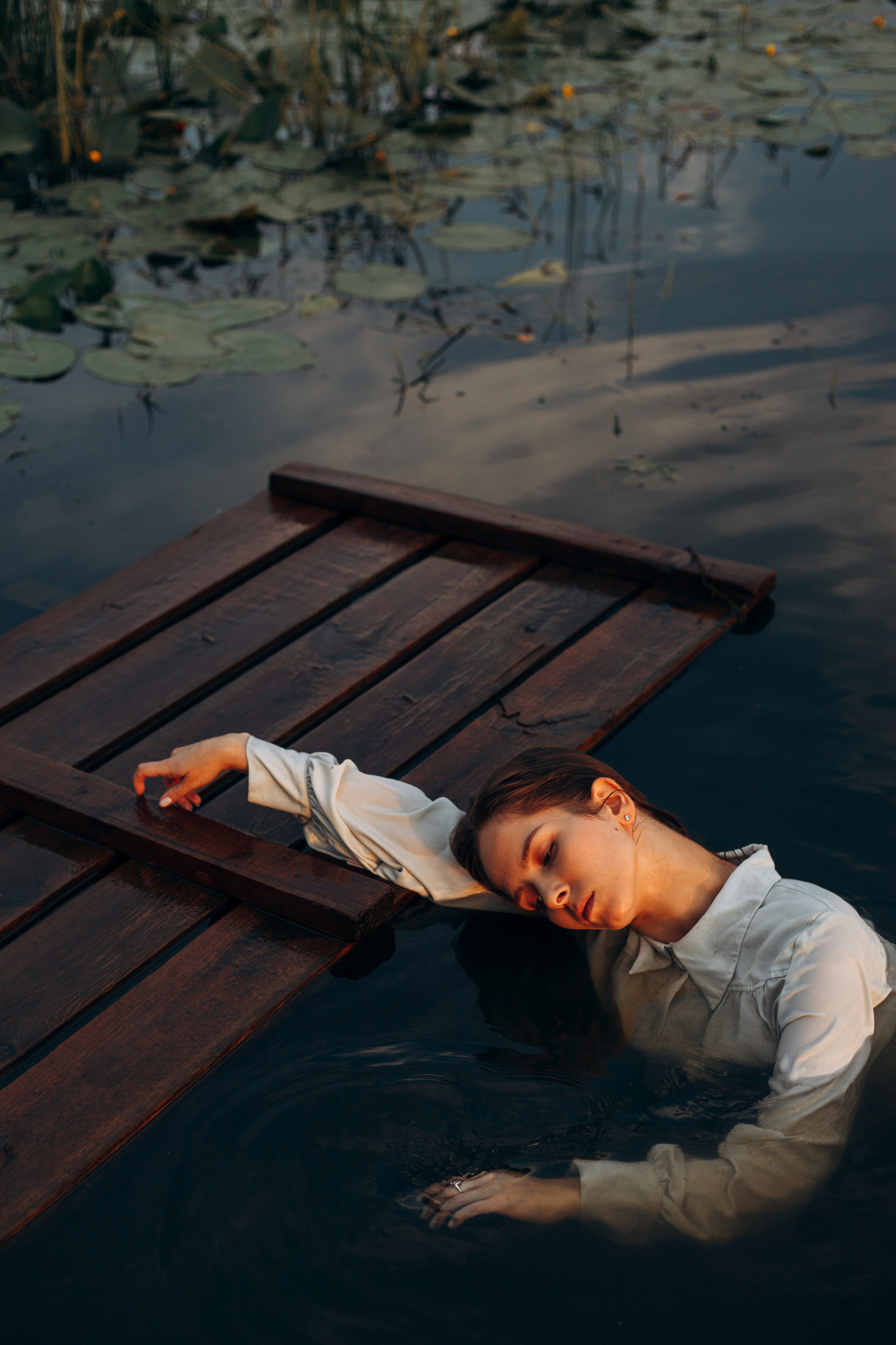 фотосессия для девушки летом