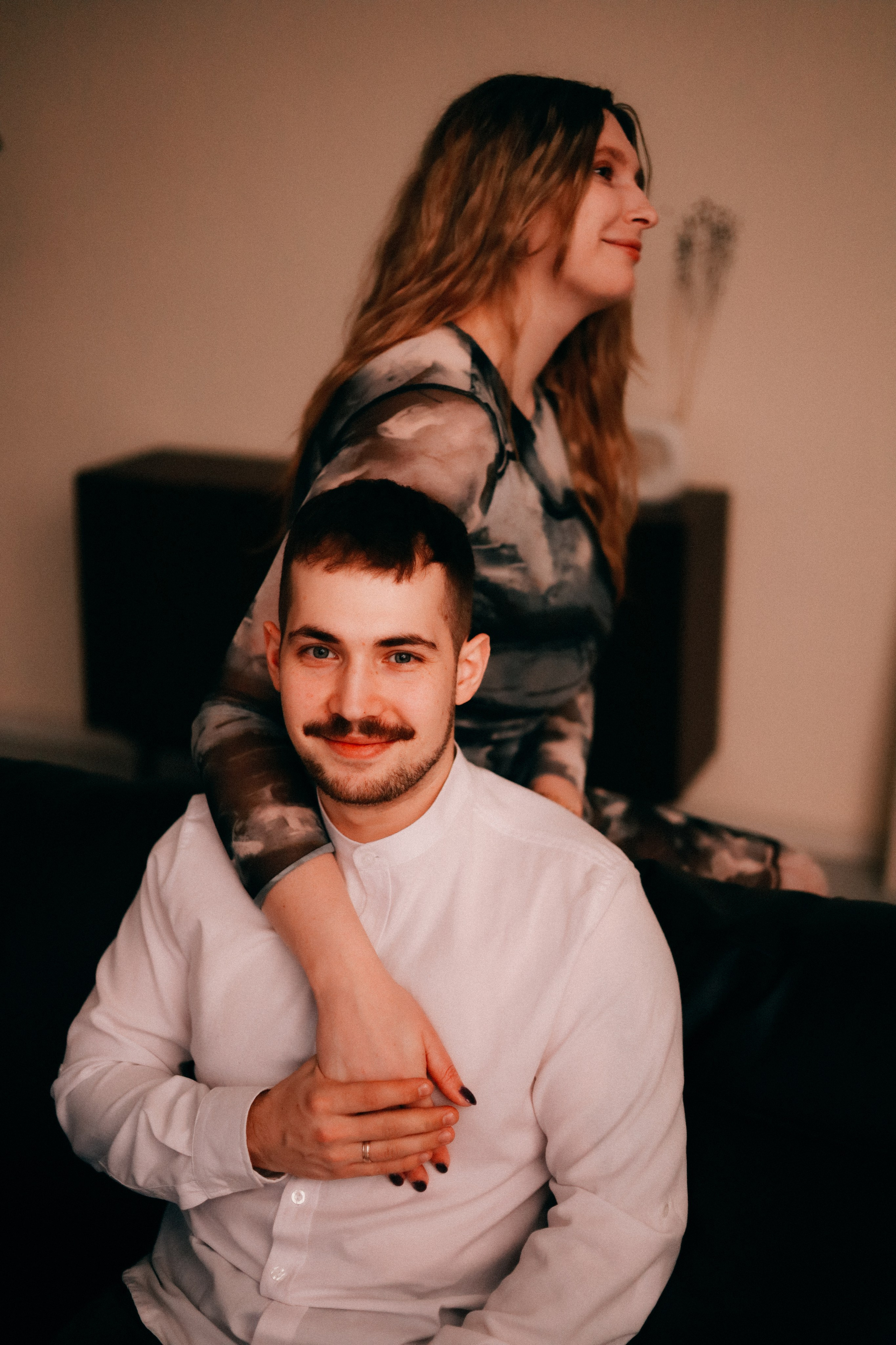 Оля, Антон и сыновья. Фотограф София Комкина