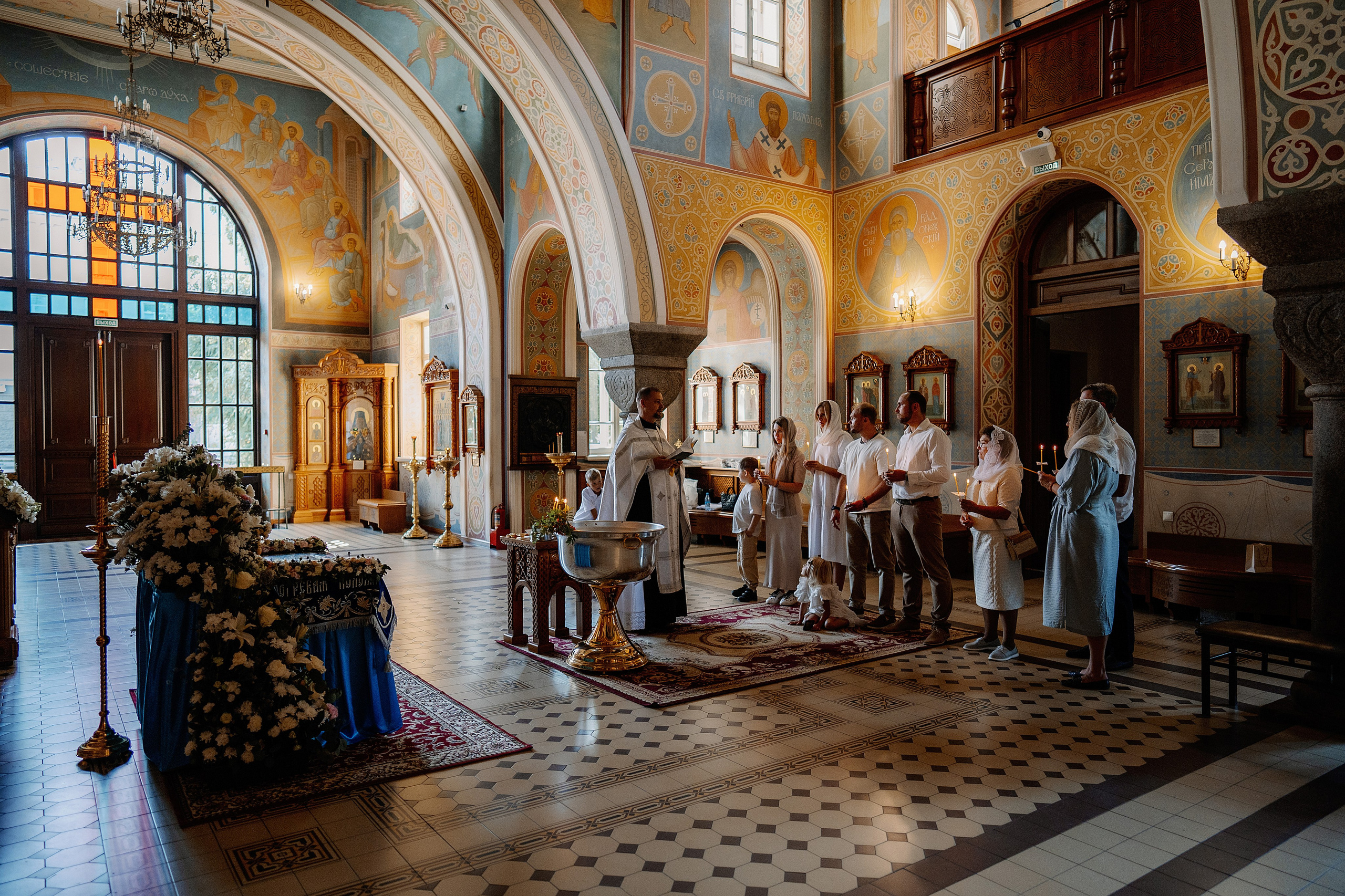 Крещение Евы. Фотограф на Крещение и Венчание в Красноярске Рамазанова Юлия