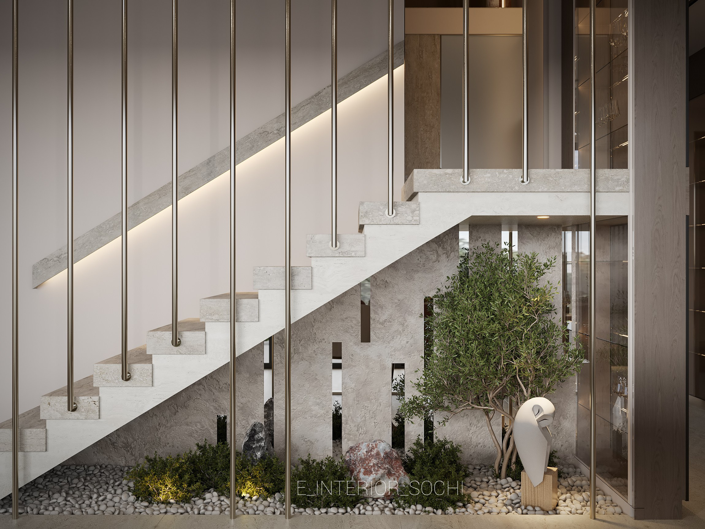 WINGSKY-STONEWOOD. Дизайн интерьера Евгения Тисленко