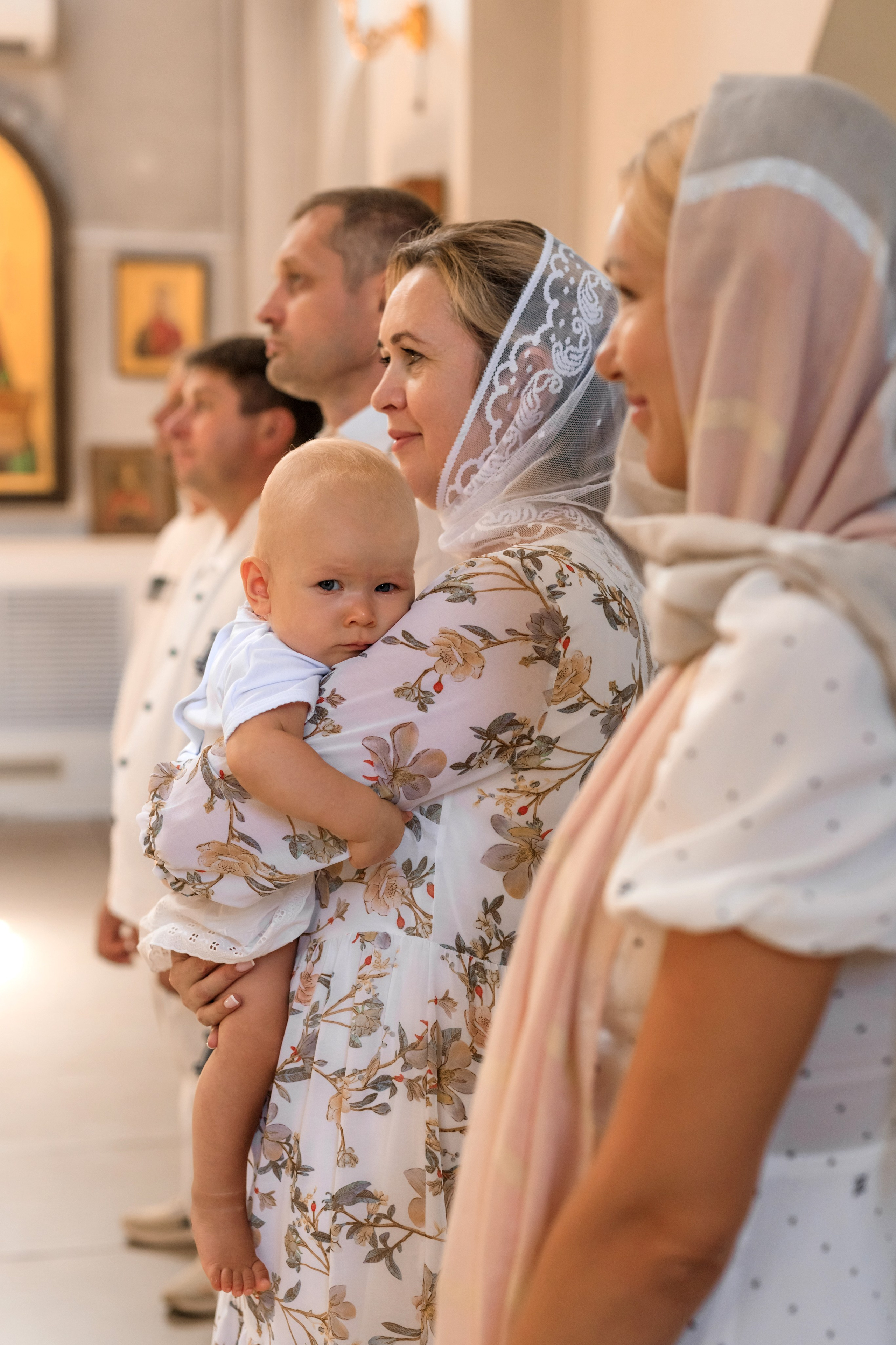 Крещение Анны. Семейный и детский фотограф в Краснодаре Элона Литвинова