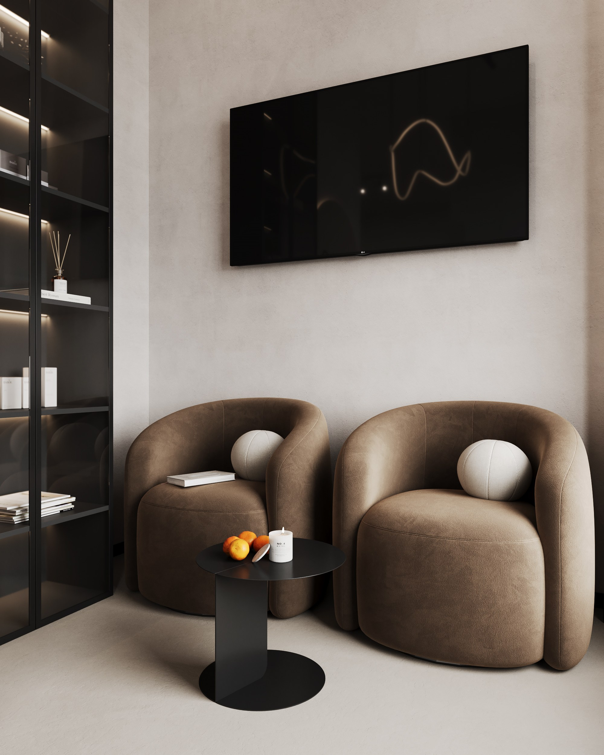 Beauty Salon Tatcher. Дизайн интерьера | 3D визуализация | Миланская Марина